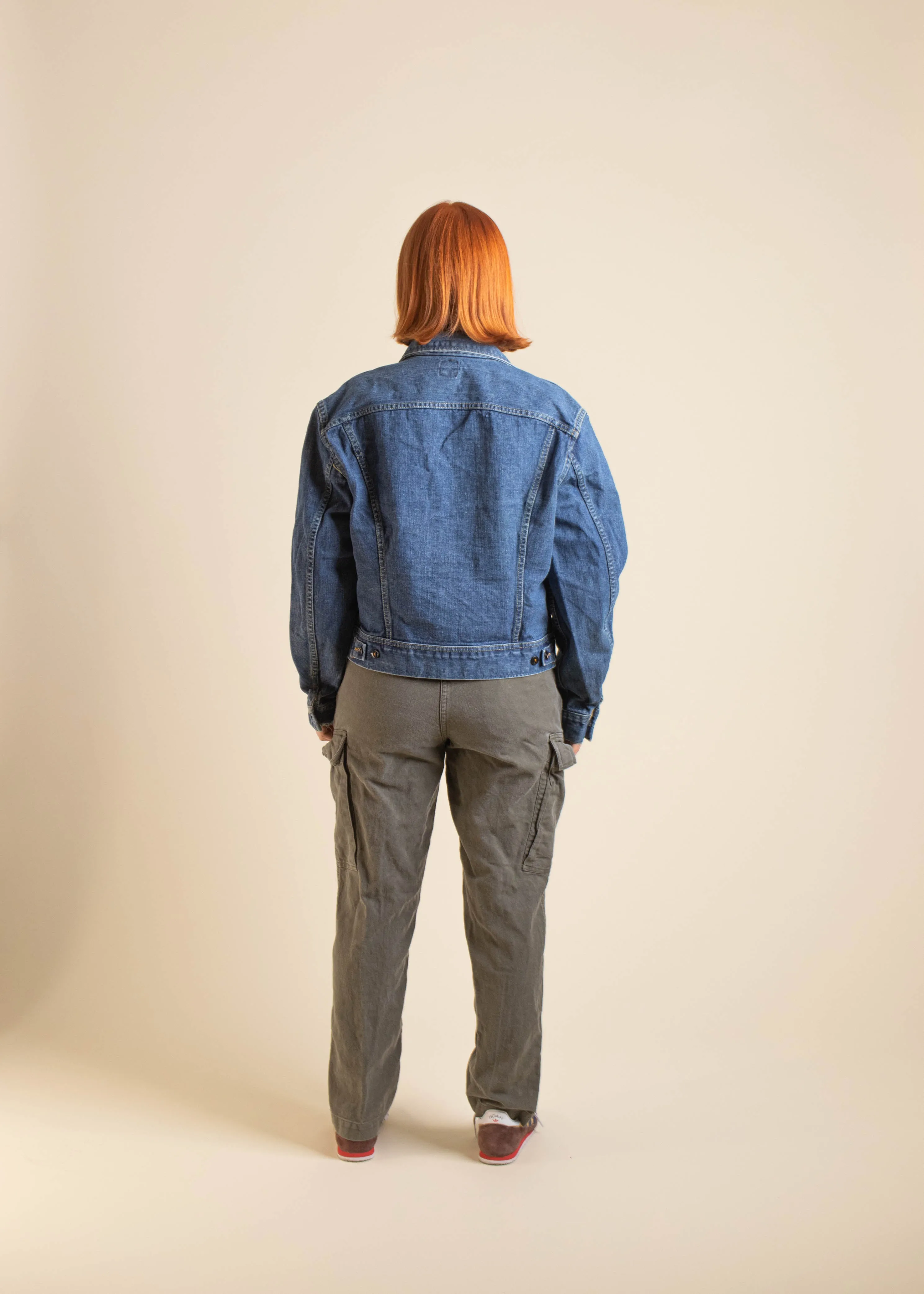 1970s Lee Riders Trucker Denim Jacket Size XS/S