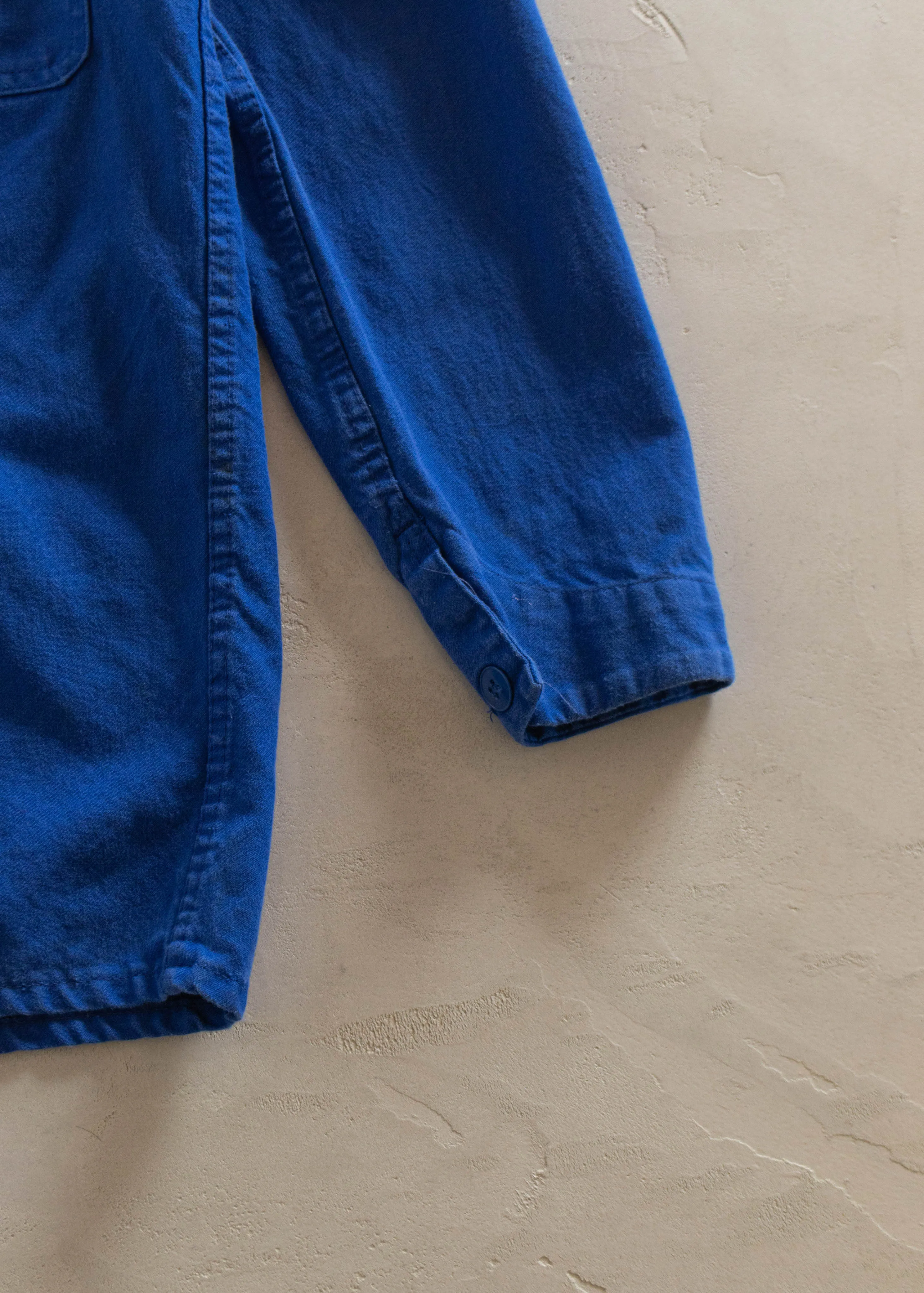 1980s French Workwear Chore Jacket Size 2XS/XS