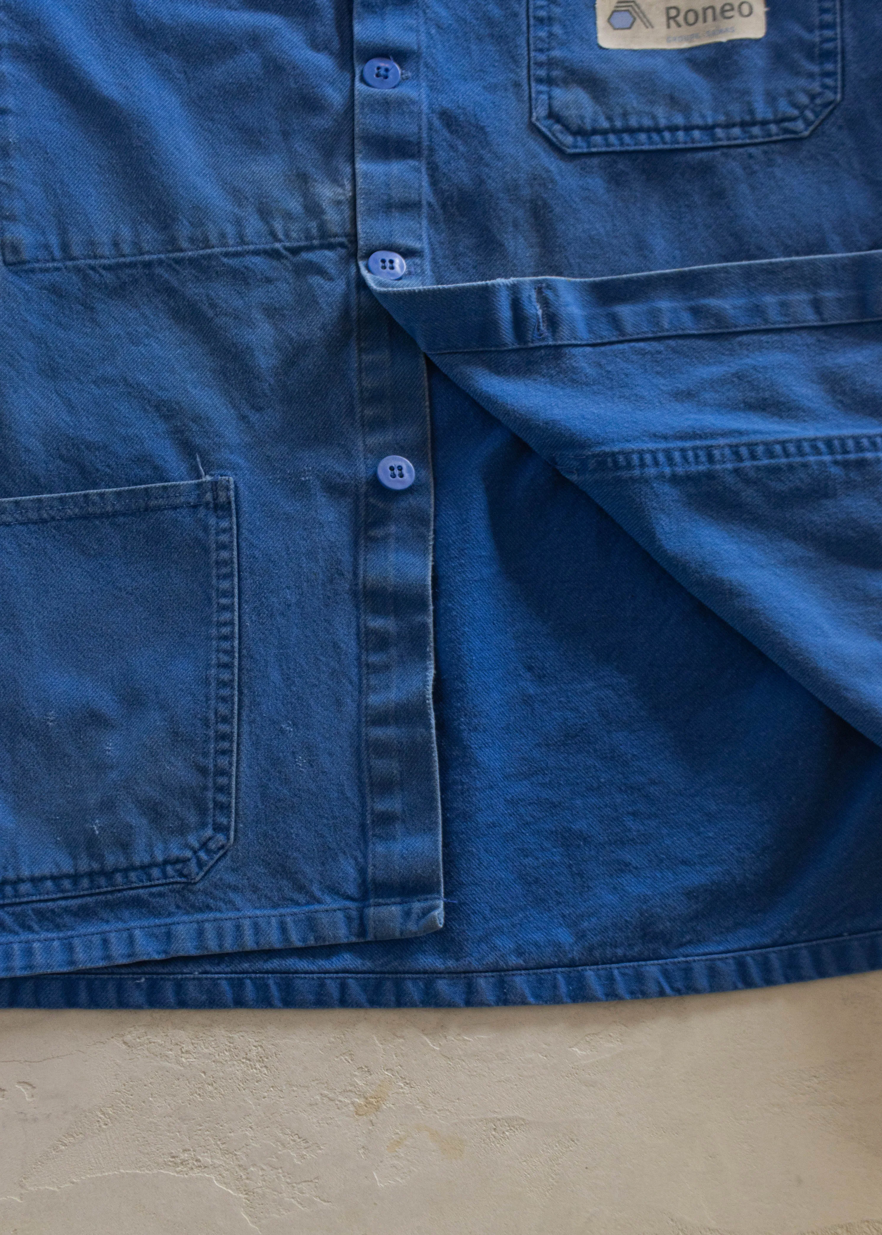 1980s French Workwear Chore Jacket Size L/XL