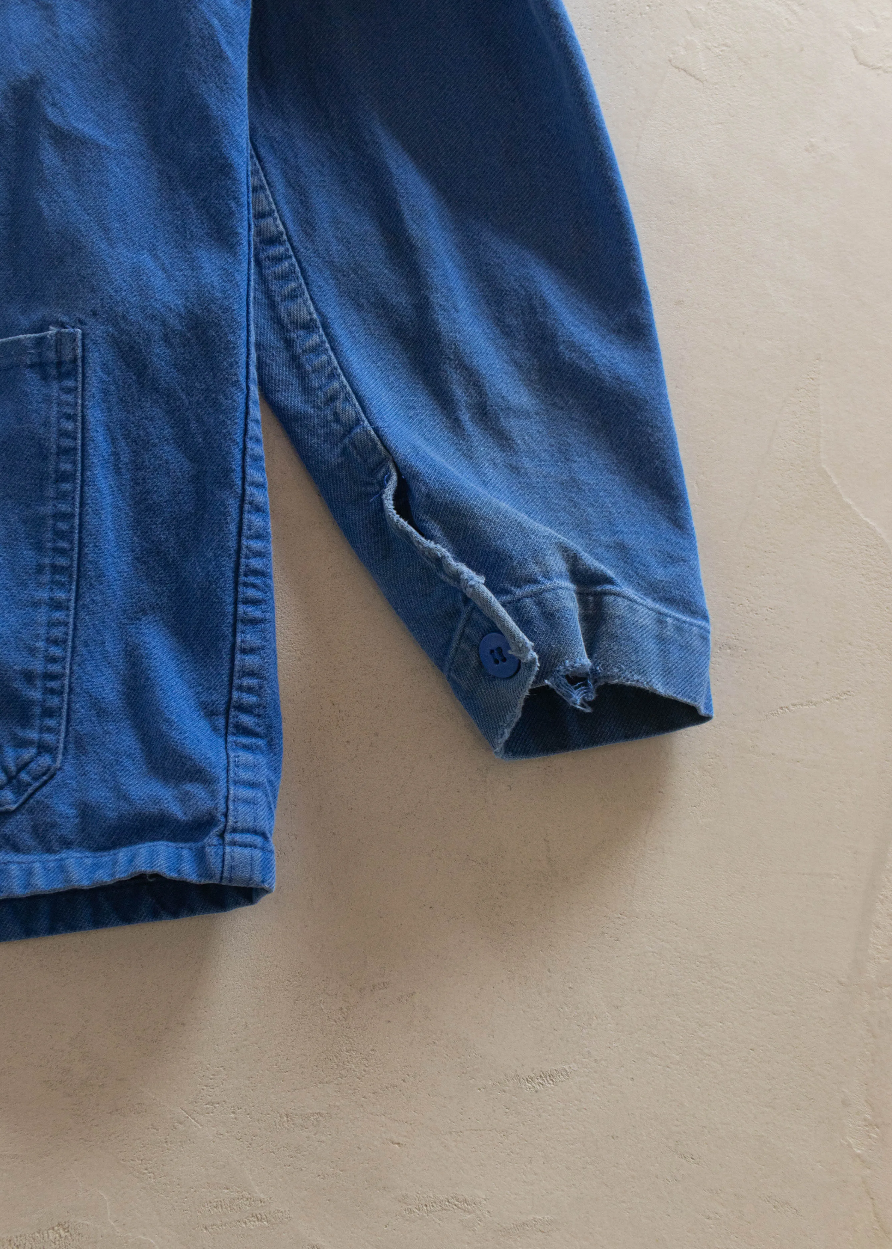 1980s French Workwear Chore Jacket Size L/XL