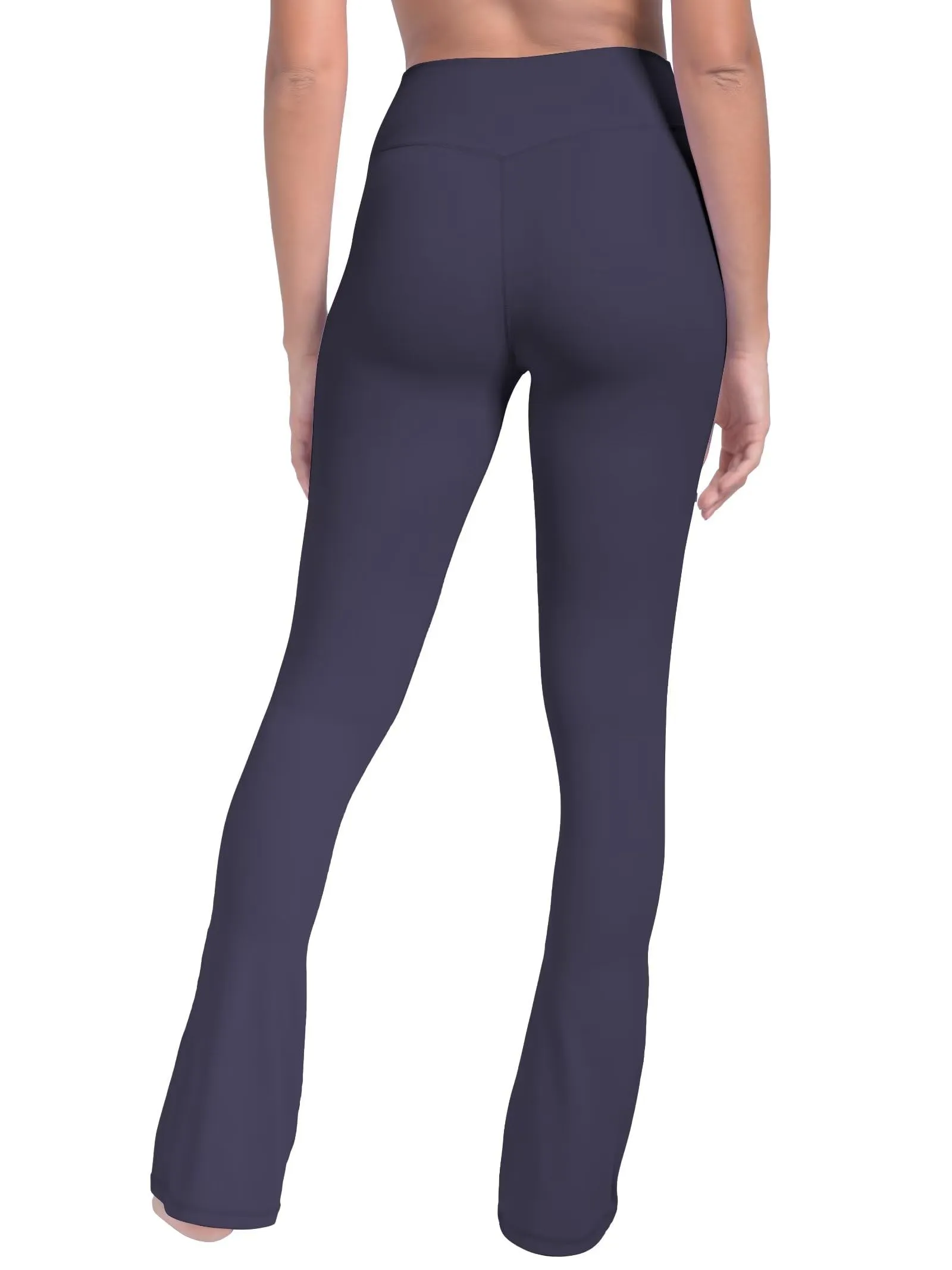 30“High Waist Mini Flared Leggings for Women