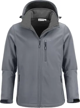 33,000ft Men's Softshell Jacket with Hood Fleece Lined Windbreaker Lightweight Waterproof Jackets for Hiking