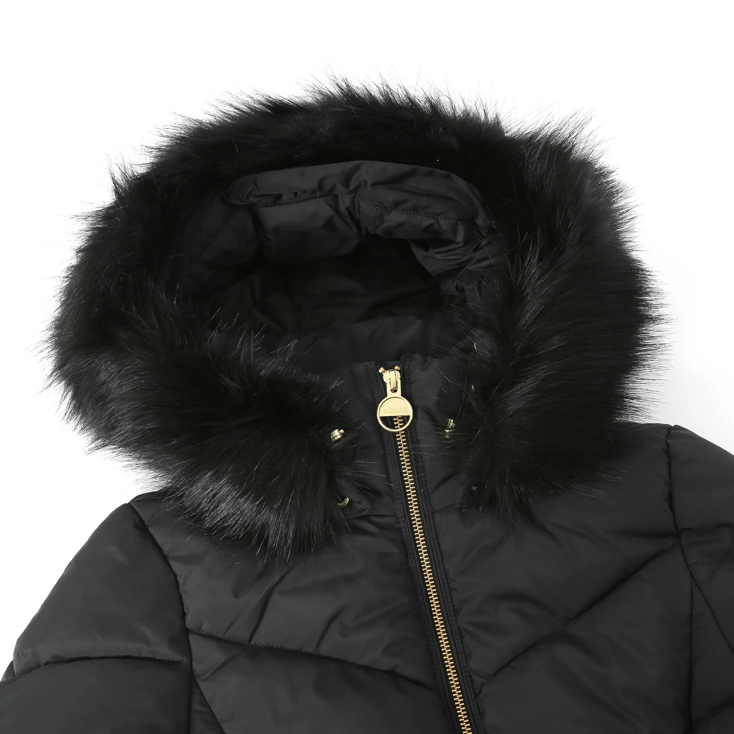 Barbour East Moor Ladies Quilted Jacket in Black