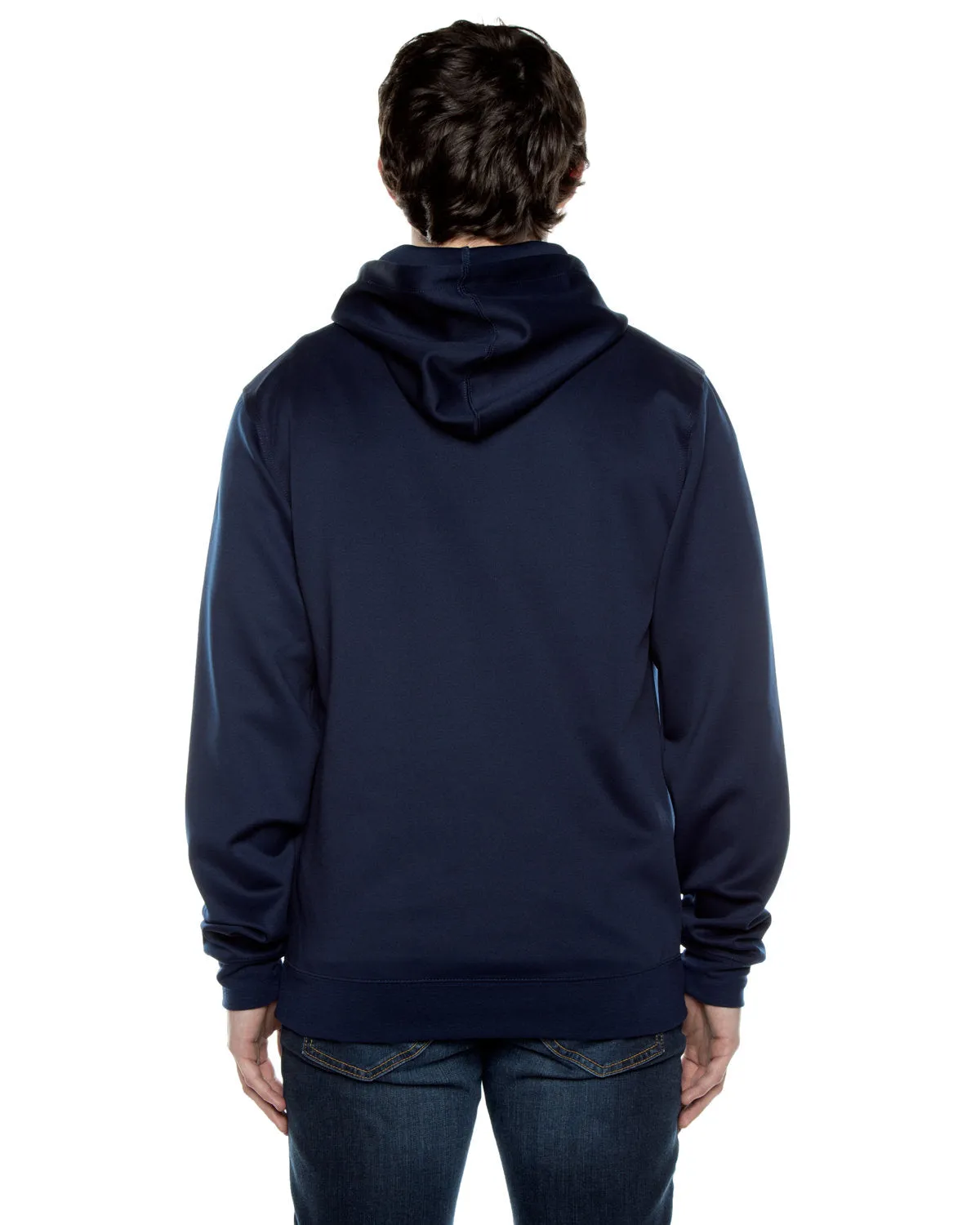 Beimar Unisex Air Layer Tech Full-Zip Hooded Sweatshirt