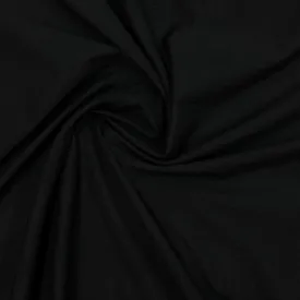 Black Bamboo/Spandex Jersey Fabric - 265 GSM - Knit in the USA