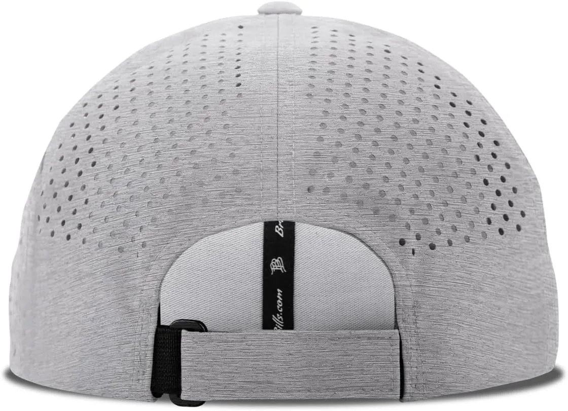 Branded Bills Bare Performance Hat, with Flexfit Sweatband, Adjustable Snapback, Comfort Stretch, Quick Dry, Water Repellent