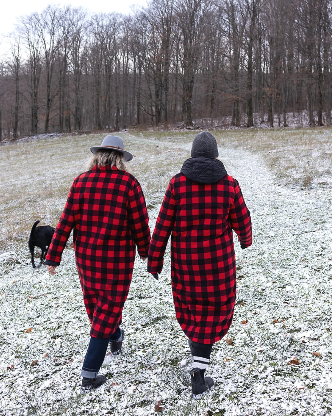 Buffalo Plaid Jacket - Red