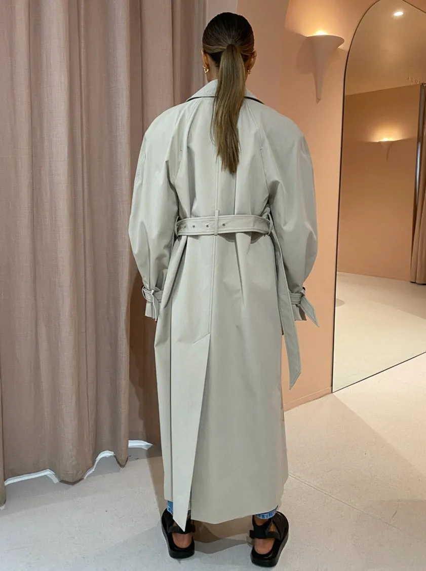 Camilla and Marc George Trench Coat in Oyster