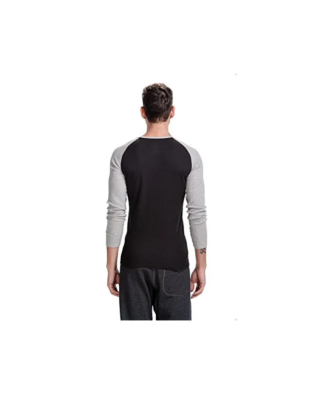 CYZ Men's Thermal Long Sleeve Crew Top
