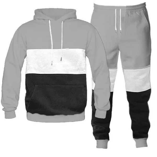 Derek Color Block Sweat Set