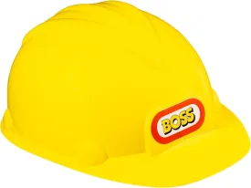 Dress Up America Kids Construction Hard Hat  Adjustable Yellow Helmet for Toddlers  Realistic Play Hat for Costumes & Dress-Up
