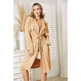 Elevate Your Wardrobe with the Luxury Culture Code Tied Trench Coat