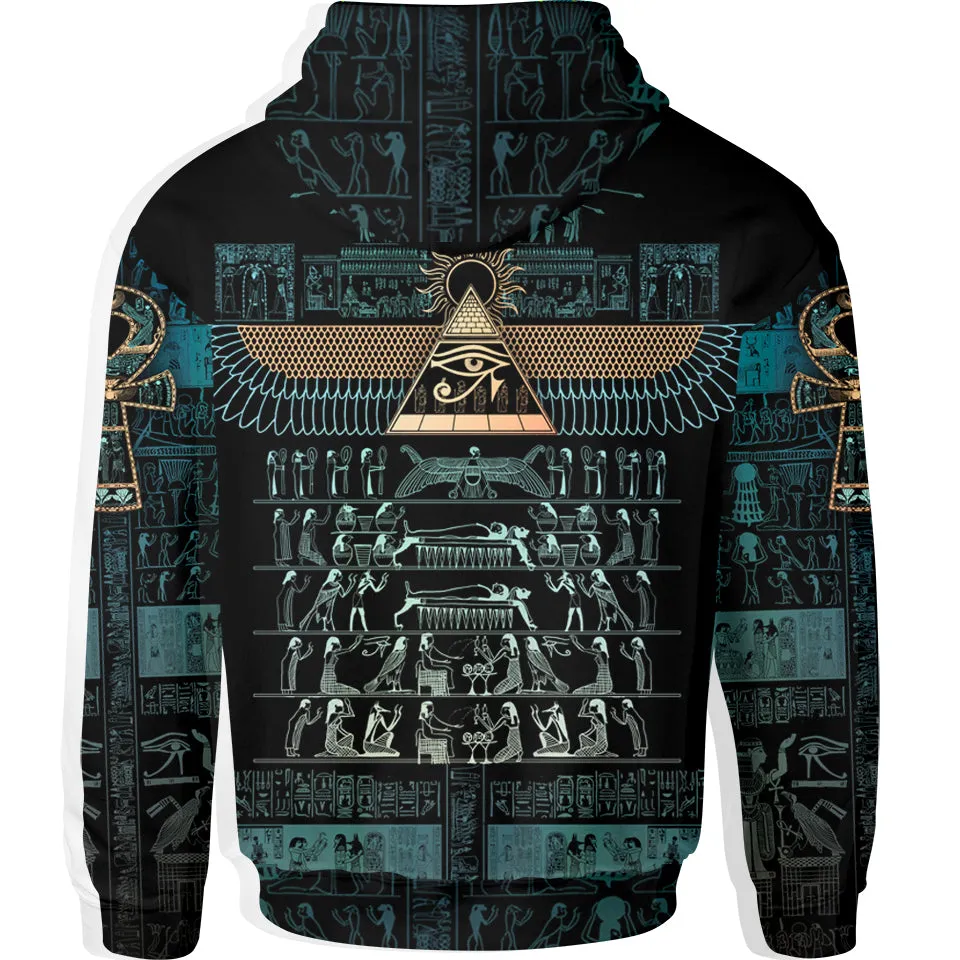 Eye of Ra Zip Hoodie