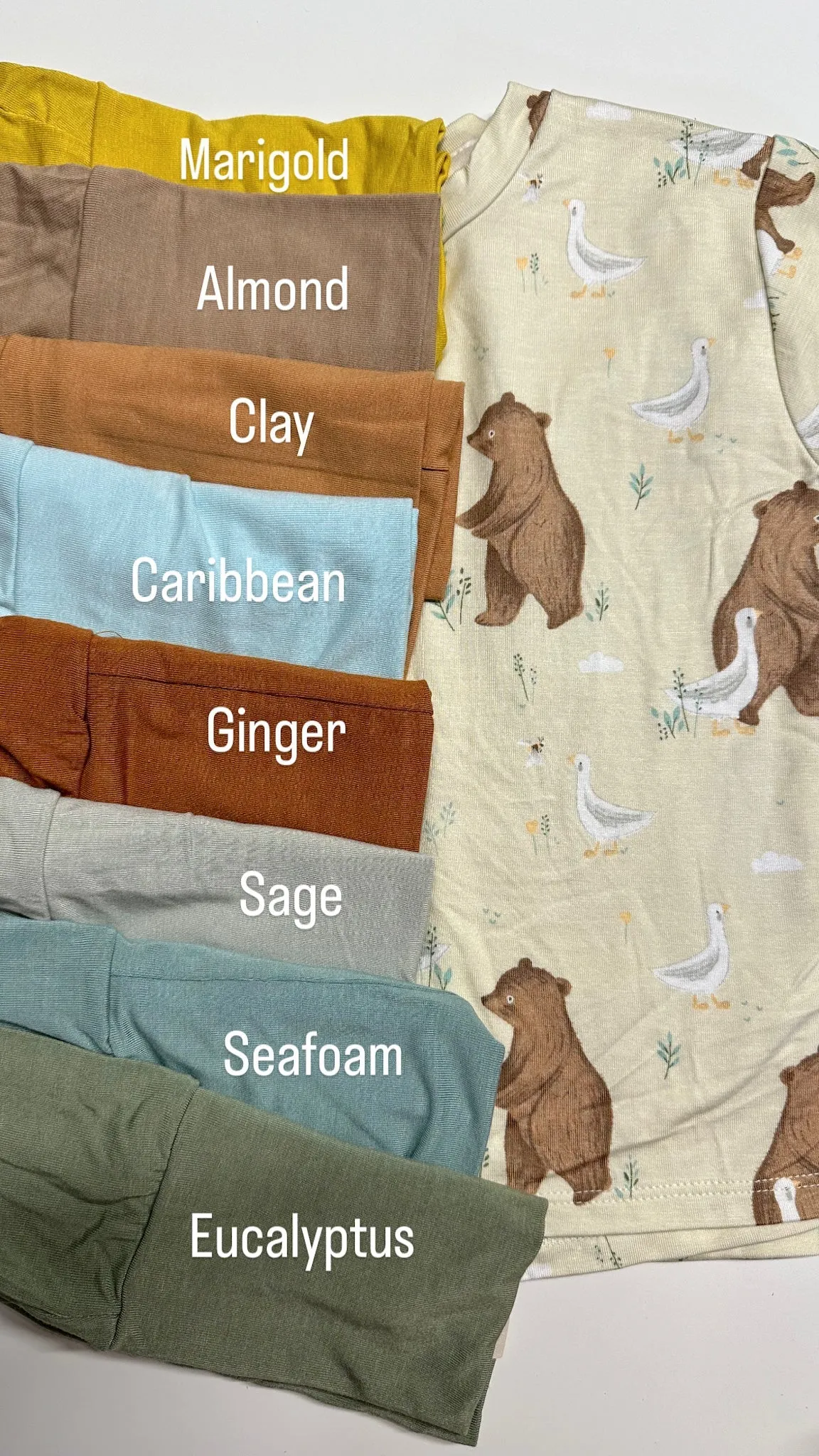 Fold-Over Bloomers | Baby & Toddler | Luxury Bamboo | Bear and Duck