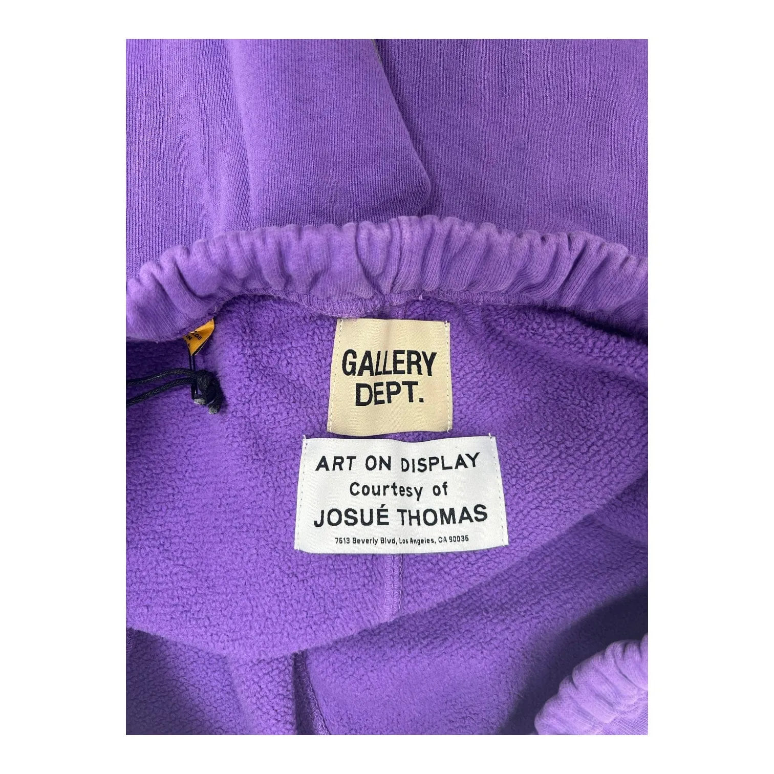 Gallery Department GD Logo Flare Sweatpants Purple