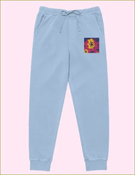 Hazing Sunflowers ~ Pigment-dyed Unisex sweatpants