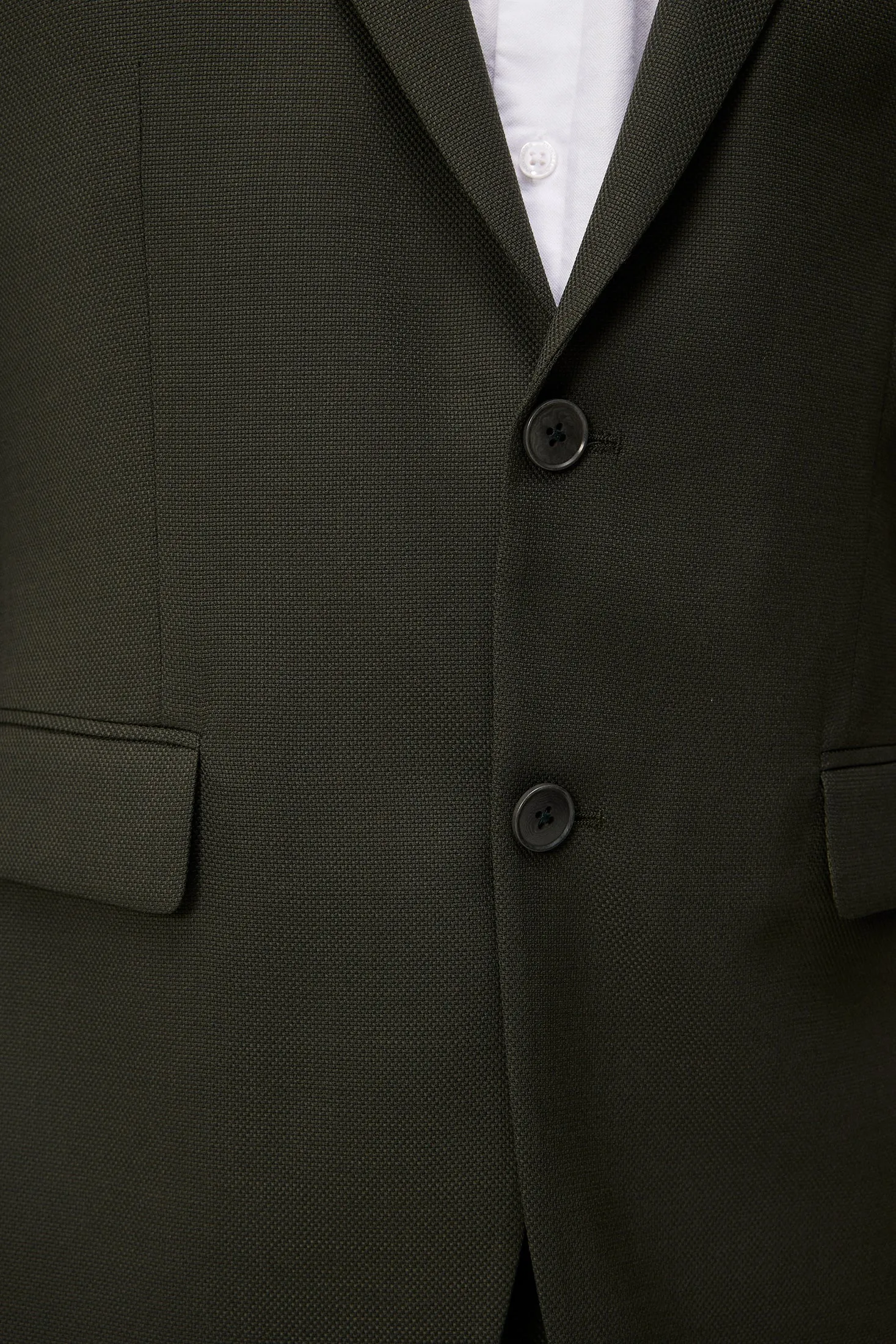 Hopper U Active Hopsack Blazer / Forest Green