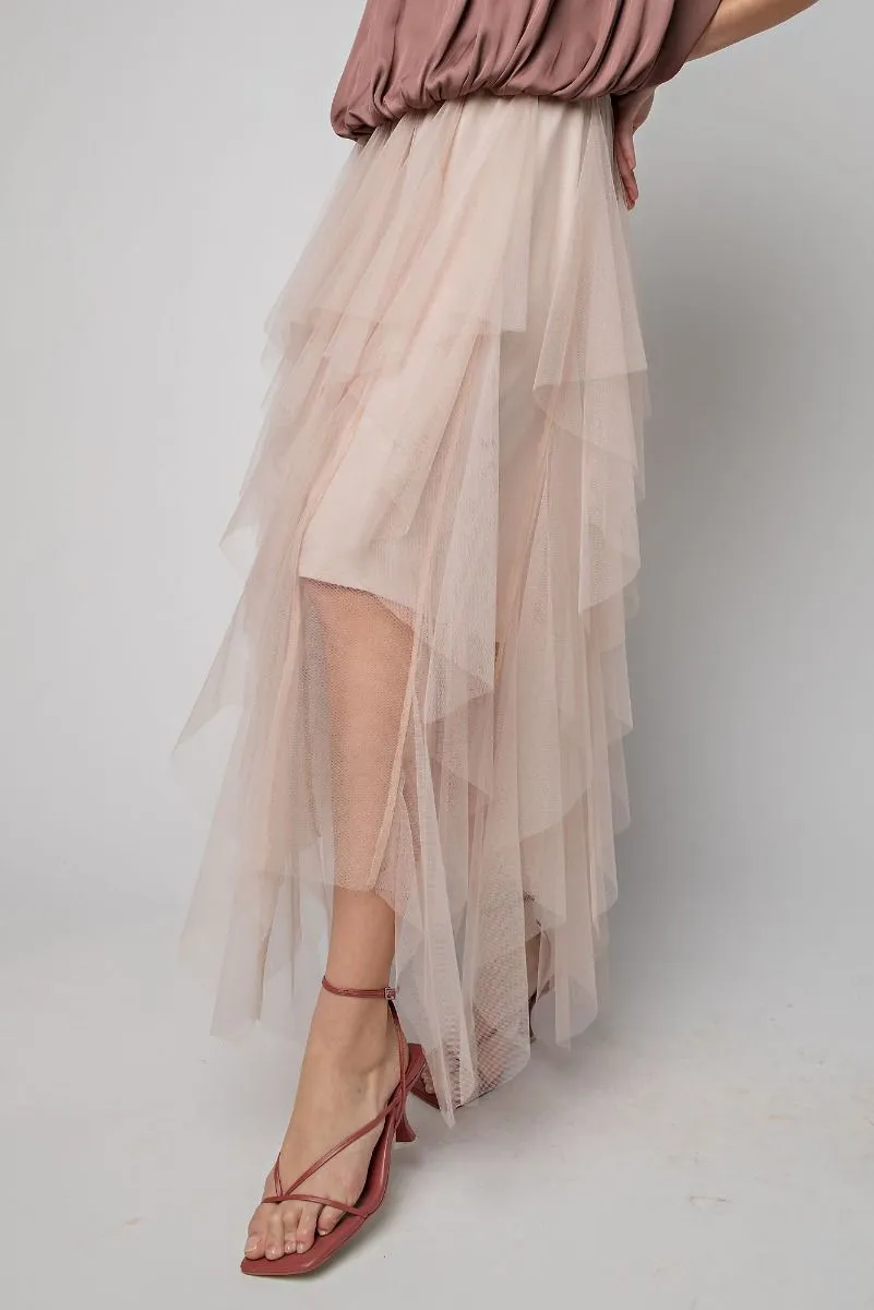 Lexi Mesh Maxi Skirt