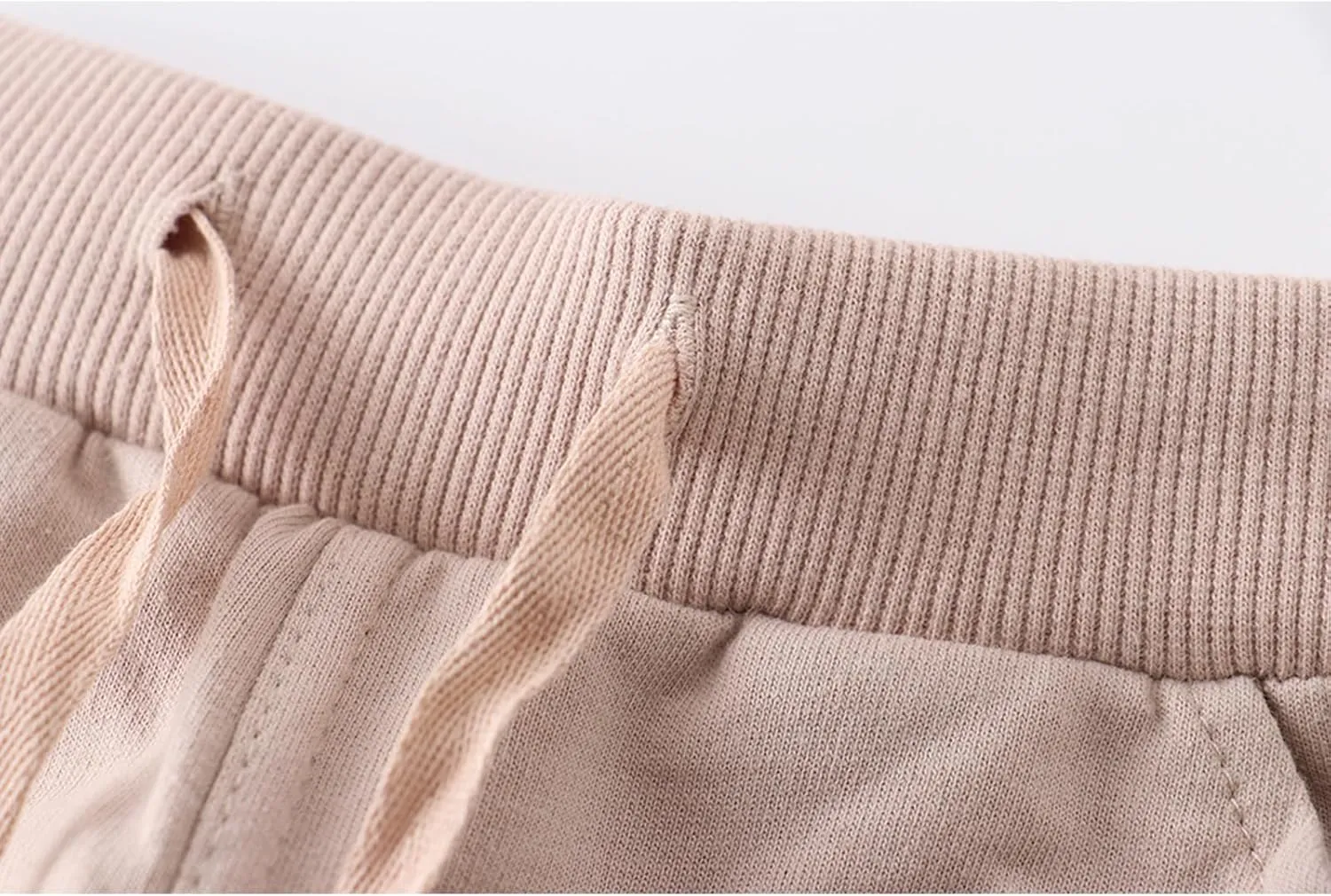 Little Boys Jogger Pants Toddler Boys' Drawstring Elastic Waist Cotton Casual Sweatpants 1PC/ 2 PCS Set