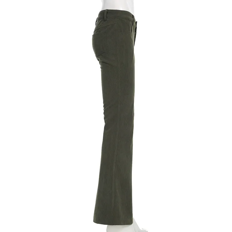 Low Rise Flared Cords