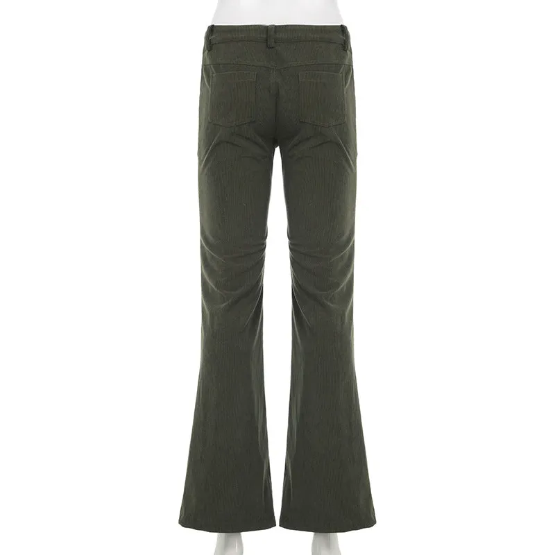 Low Rise Flared Cords