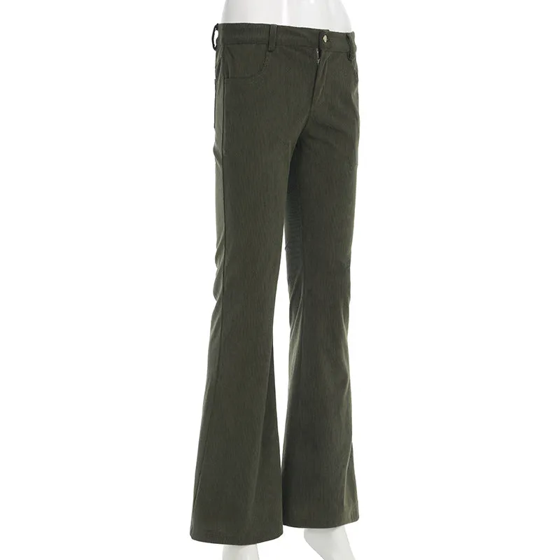 Low Rise Flared Cords