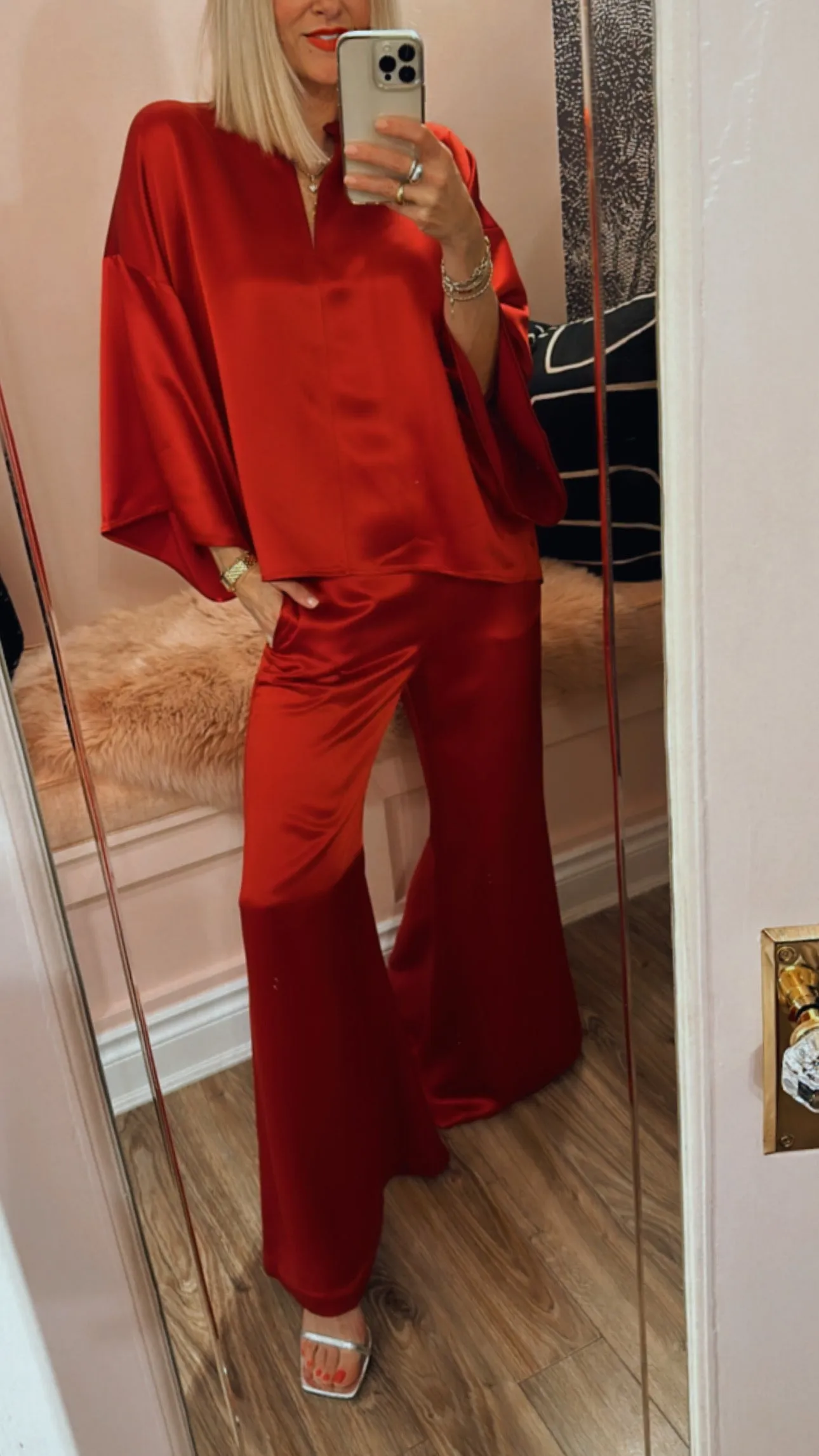 'Lucee' Flared Trousers