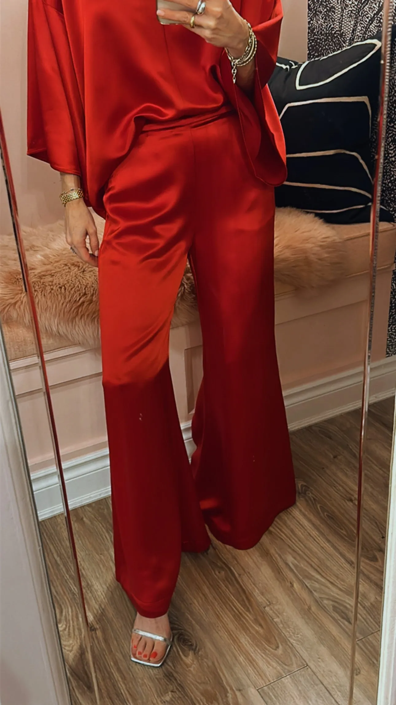 'Lucee' Flared Trousers