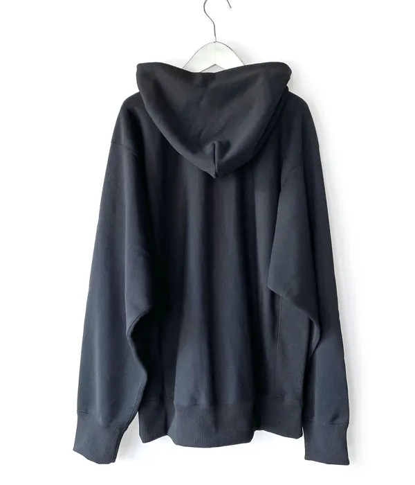 Manual Alphabet/QUICK DRY SWEAT HOODIE (BLACK)
