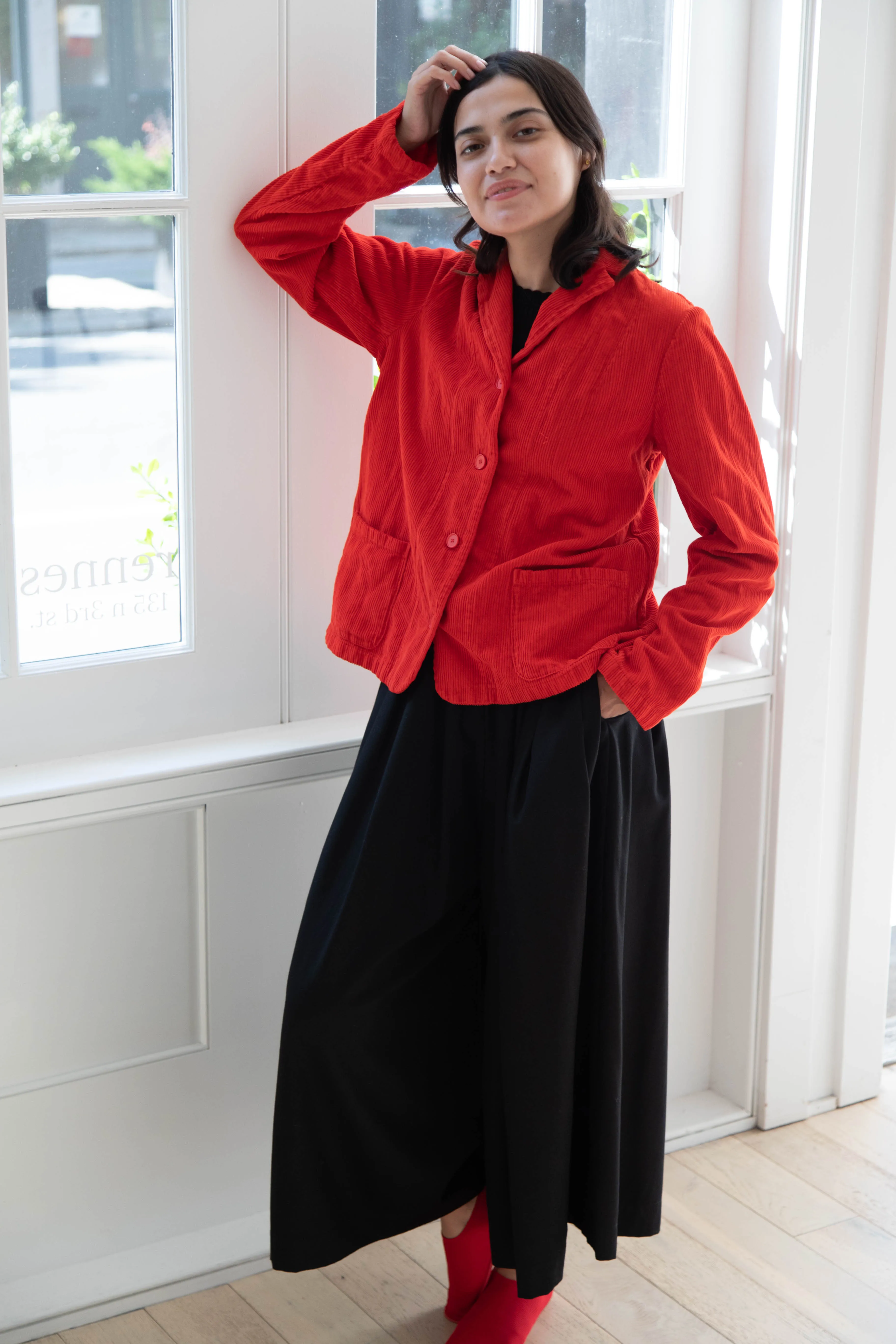 Manuelle Guibal | Mini Veste Blic in Volcanic