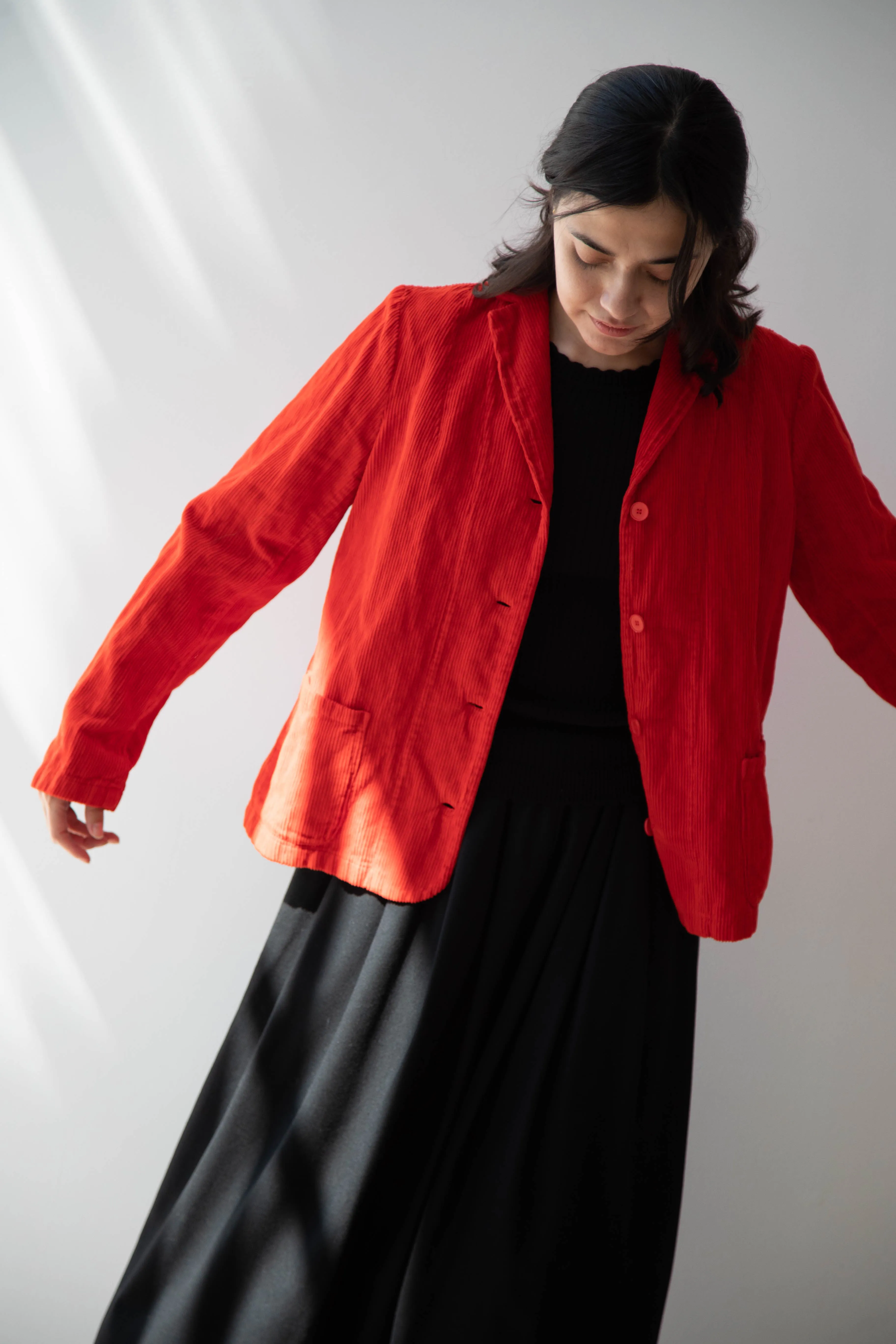 Manuelle Guibal | Mini Veste Blic in Volcanic