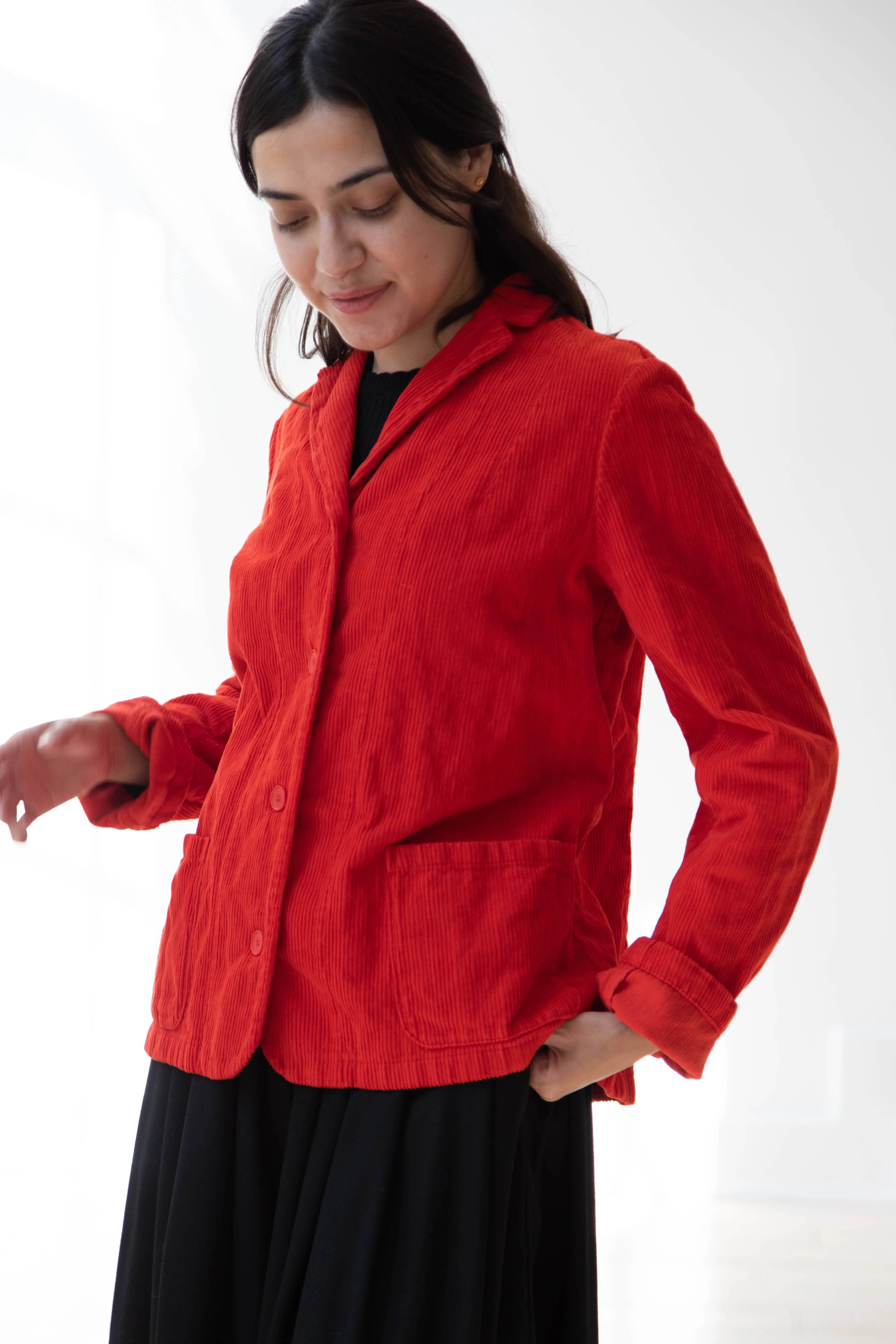 Manuelle Guibal | Mini Veste Blic in Volcanic