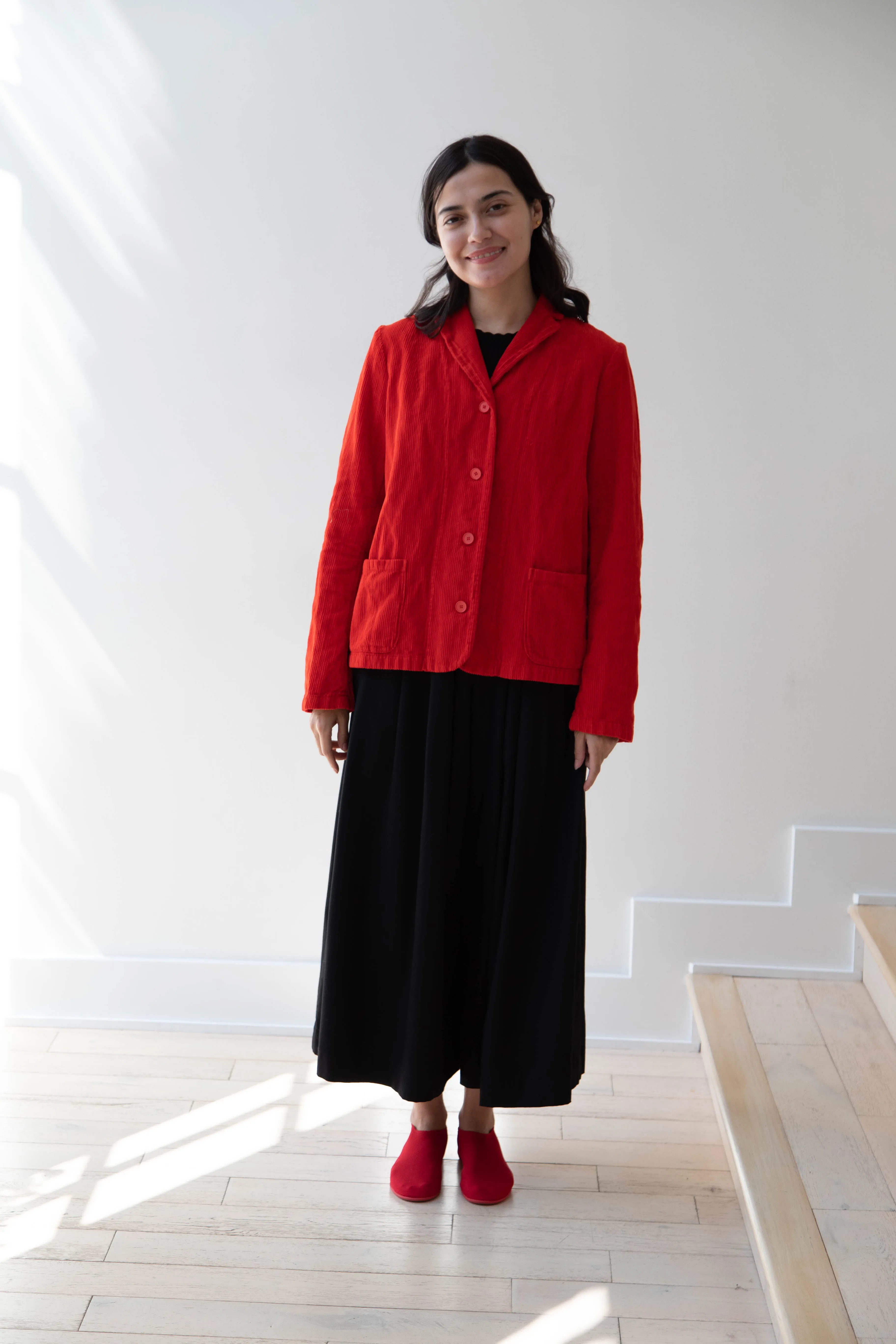 Manuelle Guibal | Mini Veste Blic in Volcanic
