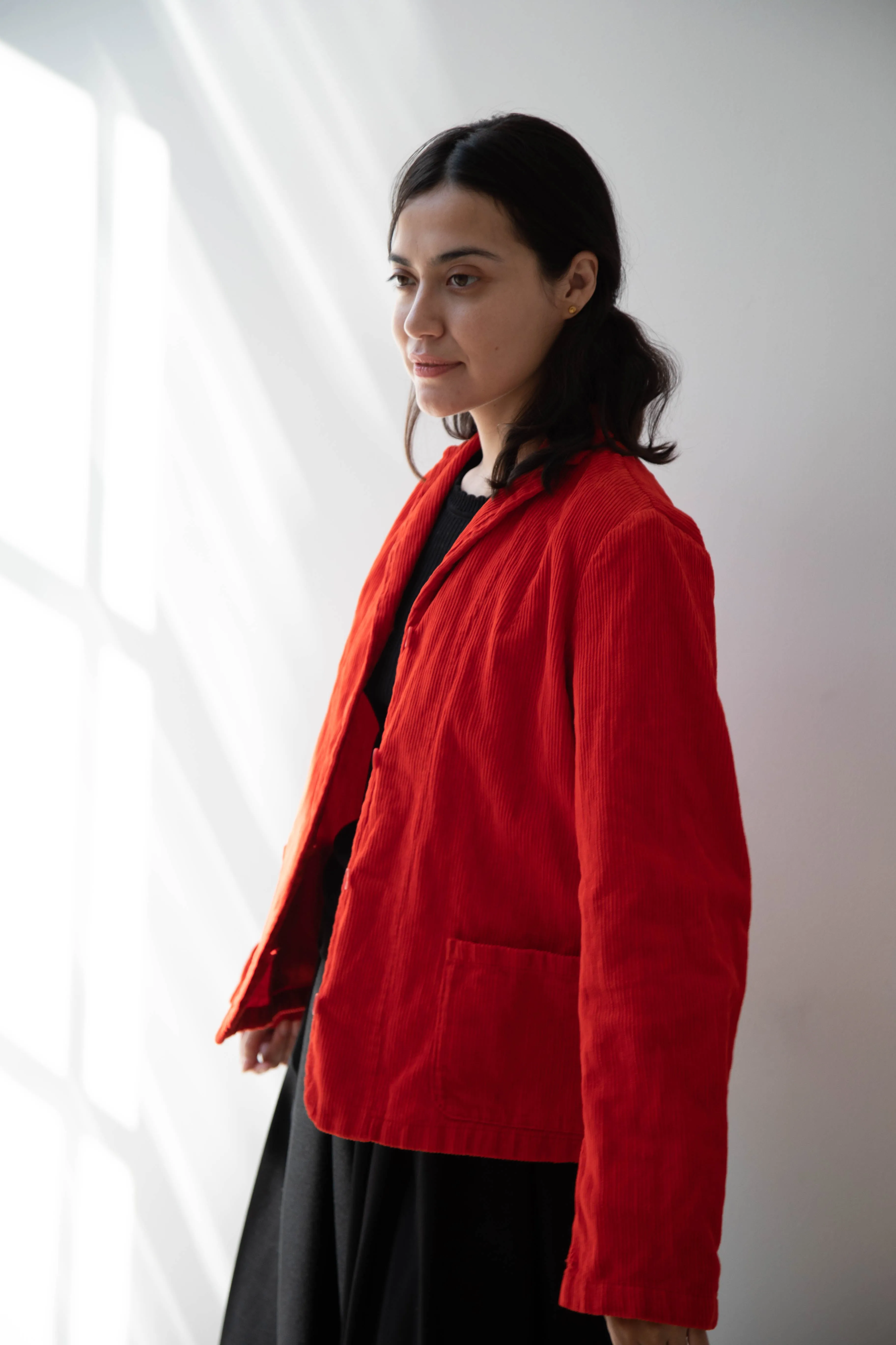 Manuelle Guibal | Mini Veste Blic in Volcanic