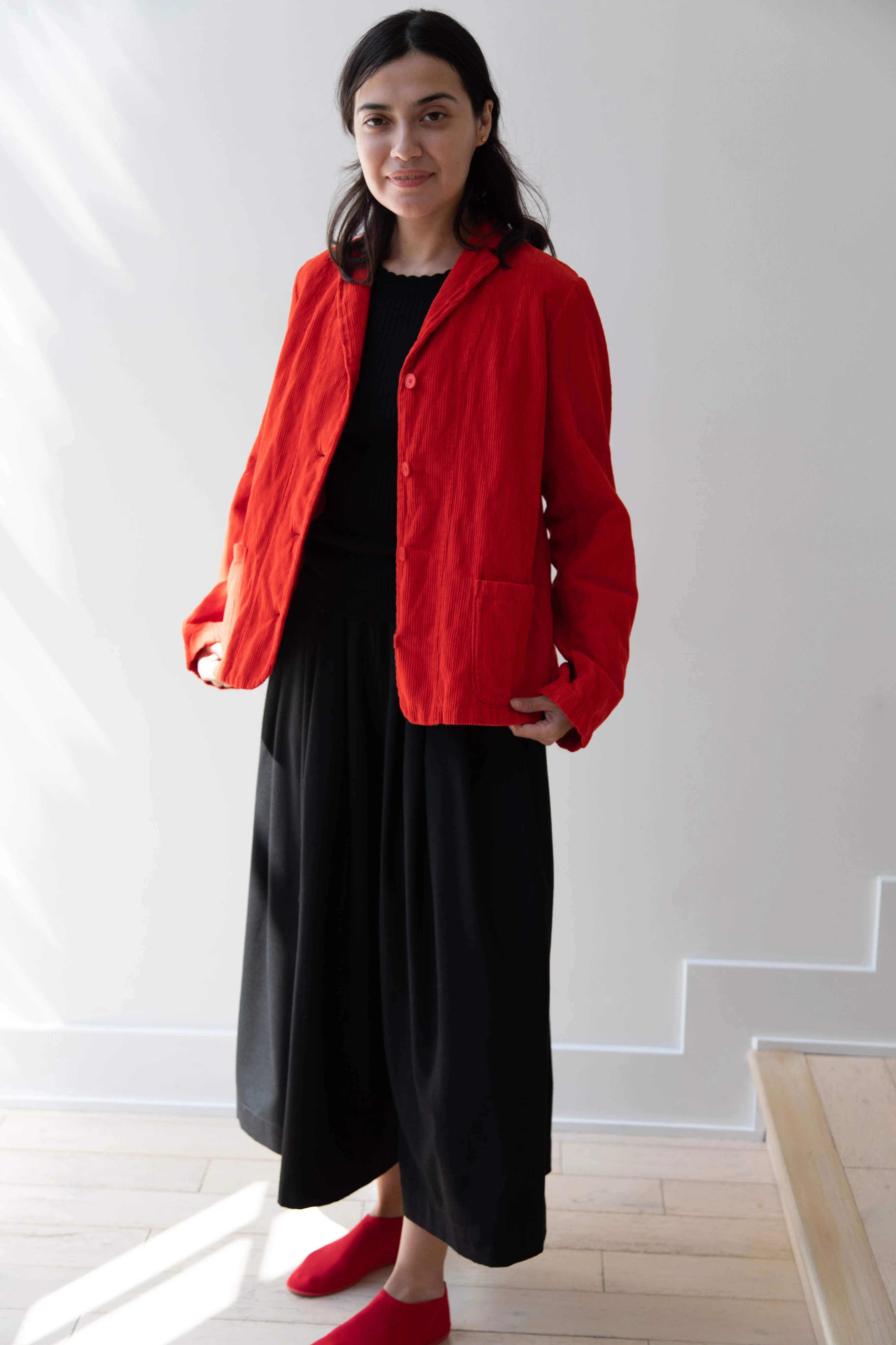 Manuelle Guibal | Mini Veste Blic in Volcanic