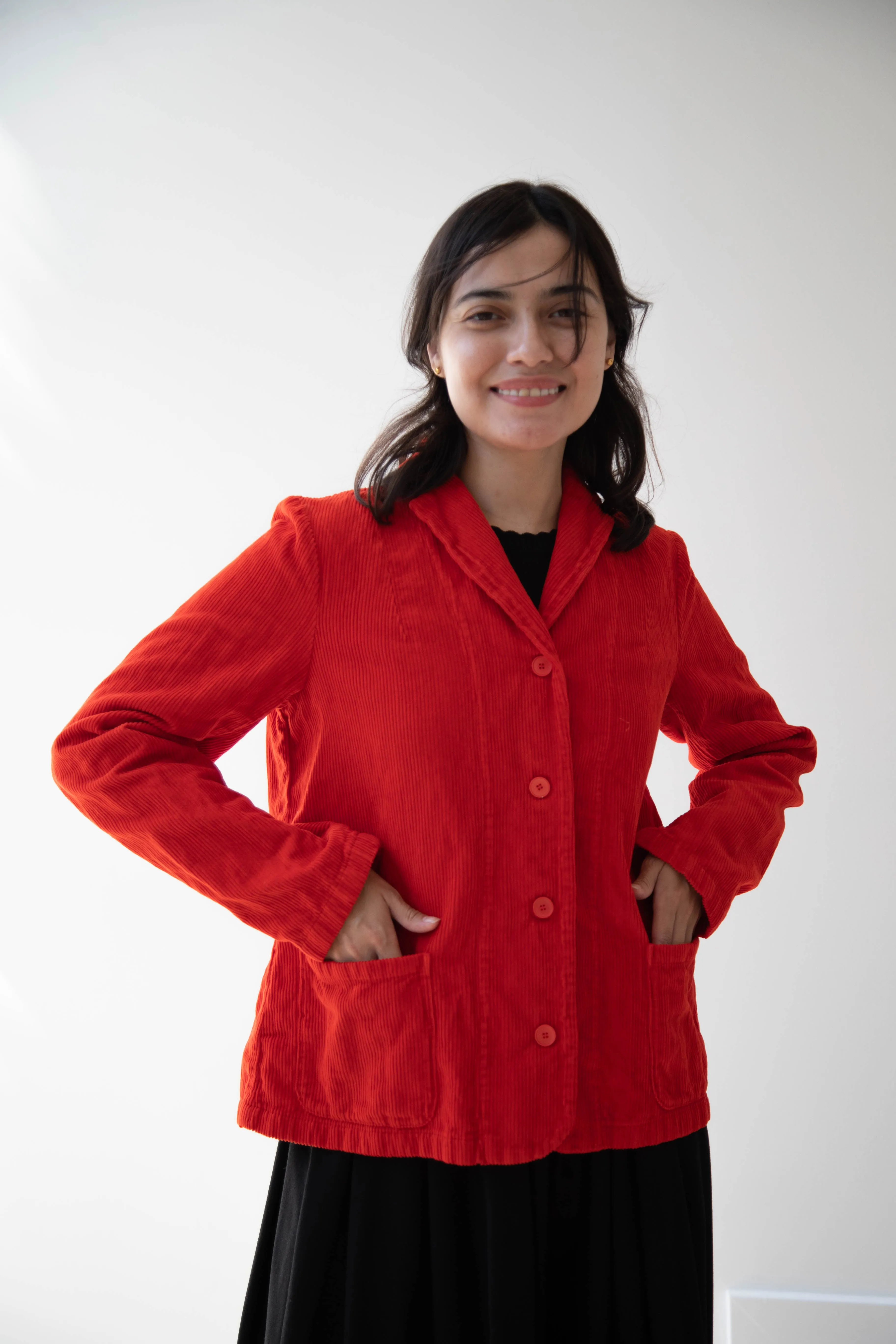 Manuelle Guibal | Mini Veste Blic in Volcanic