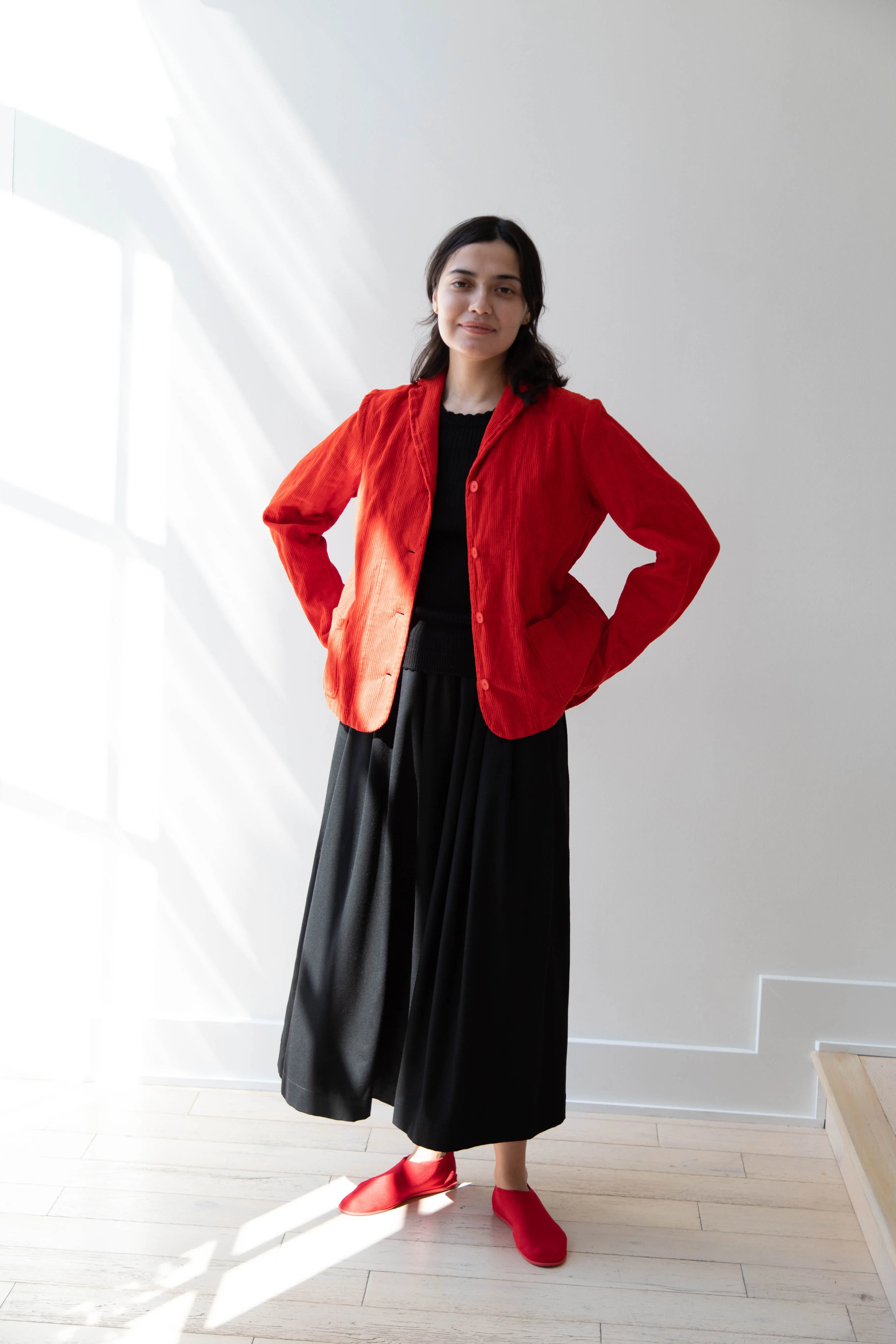 Manuelle Guibal | Mini Veste Blic in Volcanic