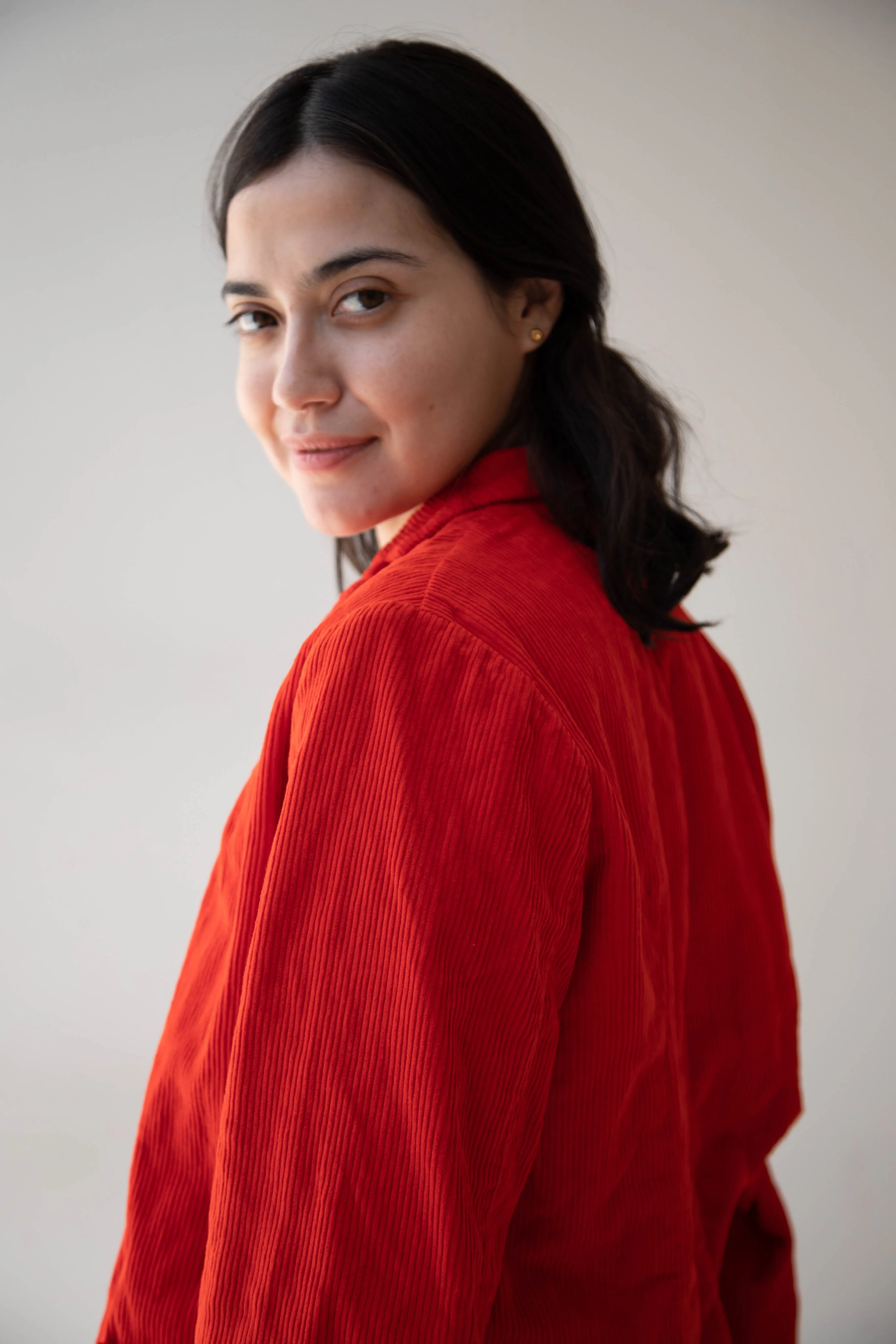 Manuelle Guibal | Mini Veste Blic in Volcanic