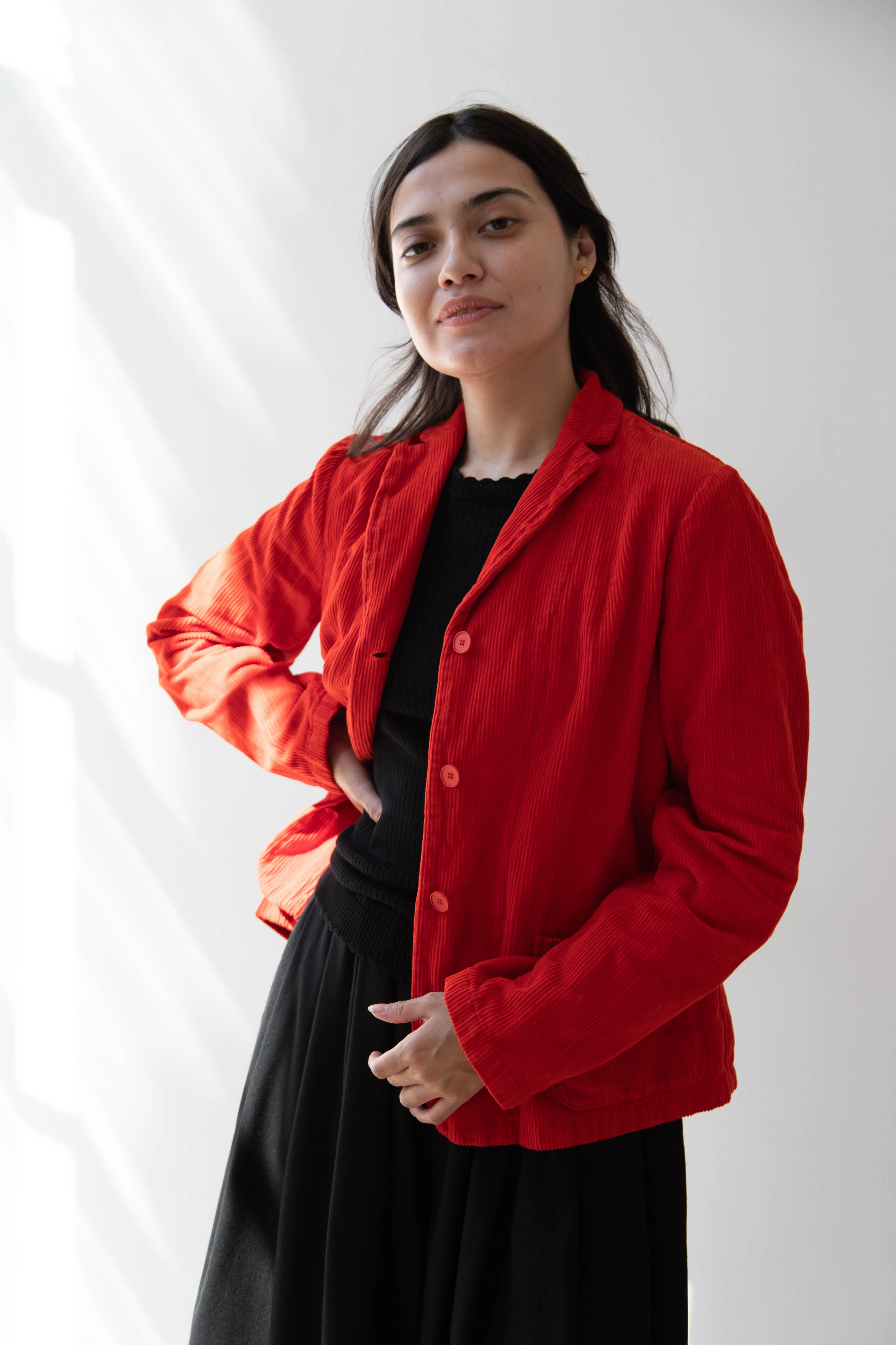 Manuelle Guibal | Mini Veste Blic in Volcanic
