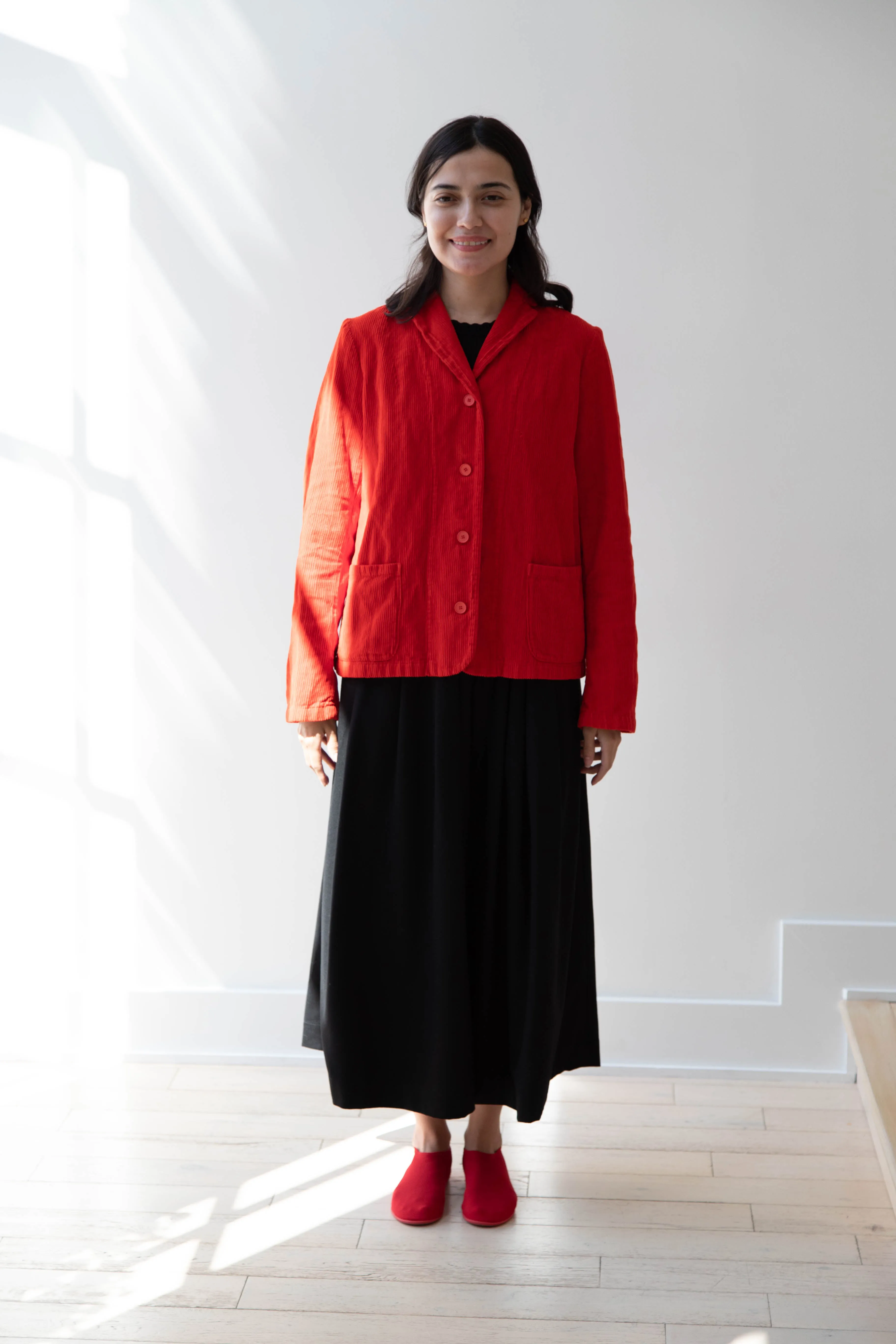 Manuelle Guibal | Mini Veste Blic in Volcanic