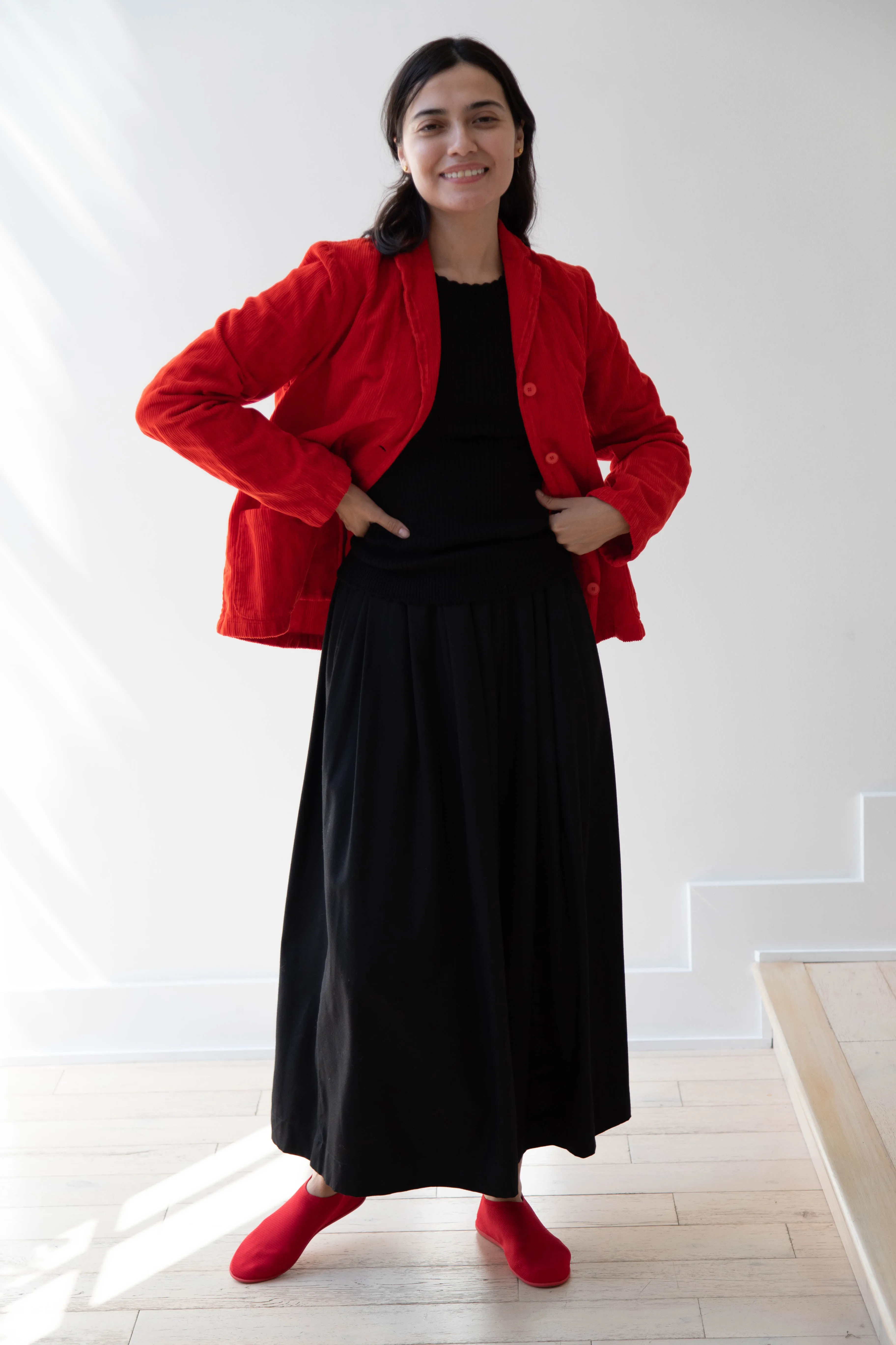 Manuelle Guibal | Mini Veste Blic in Volcanic