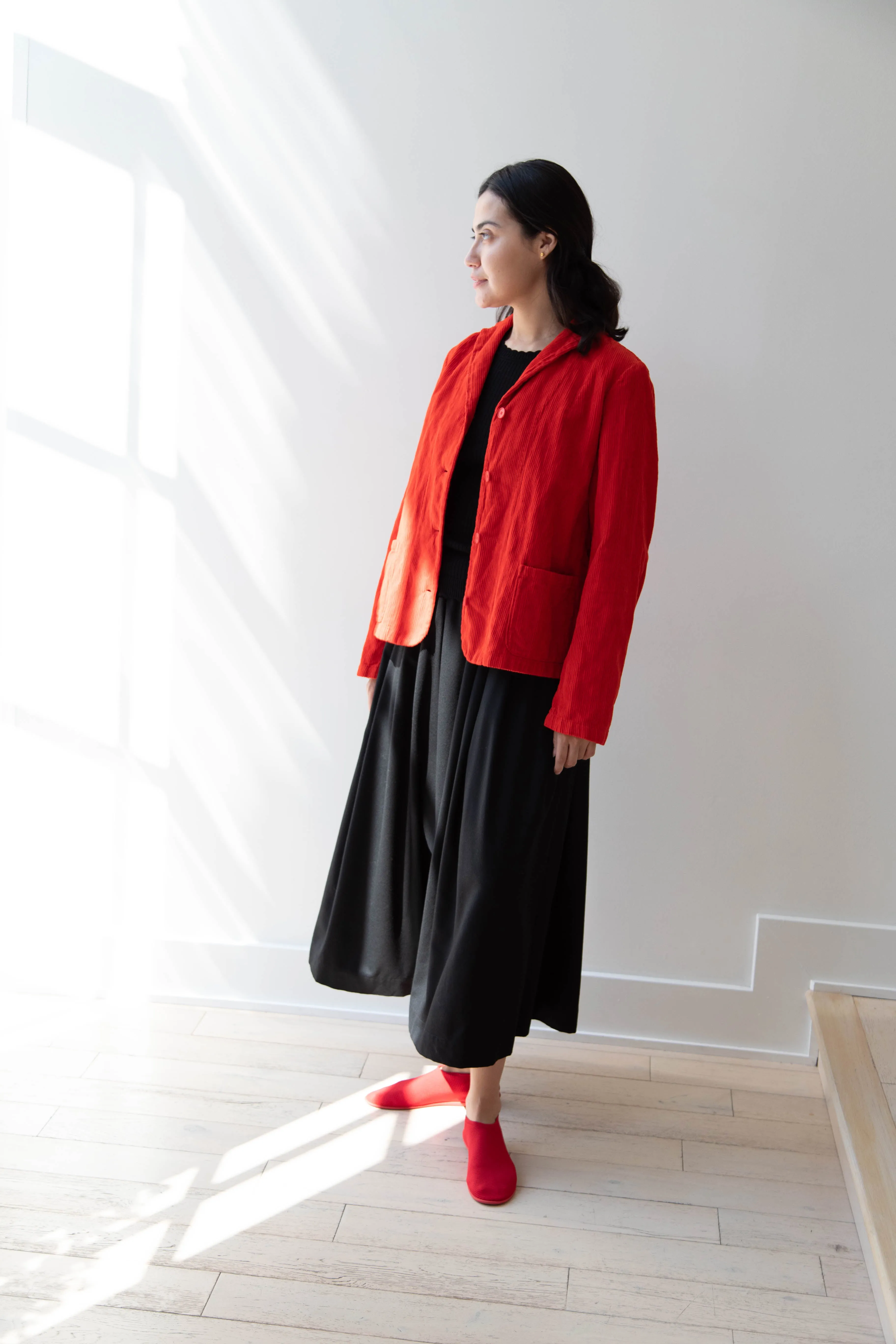 Manuelle Guibal | Mini Veste Blic in Volcanic