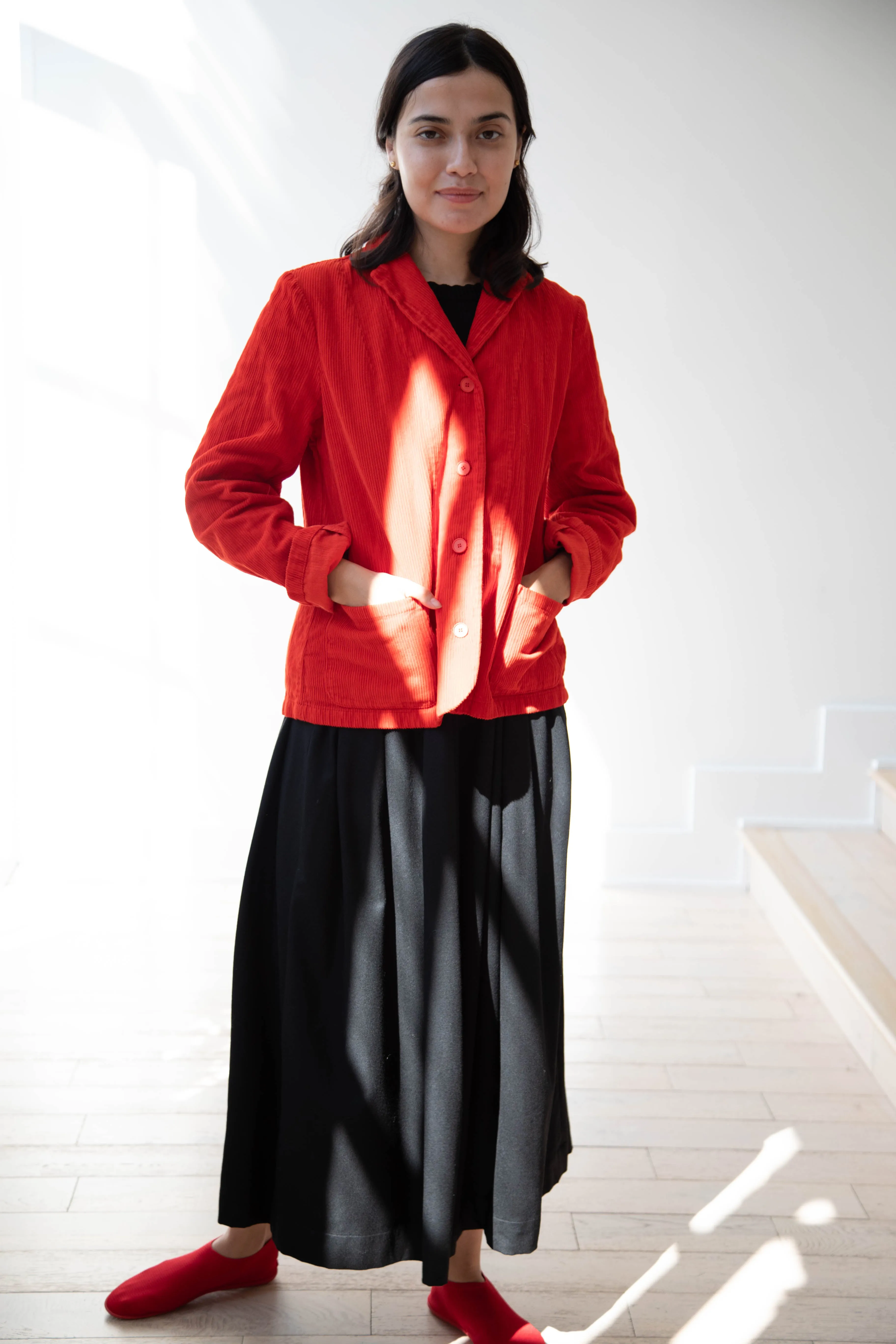 Manuelle Guibal | Mini Veste Blic in Volcanic