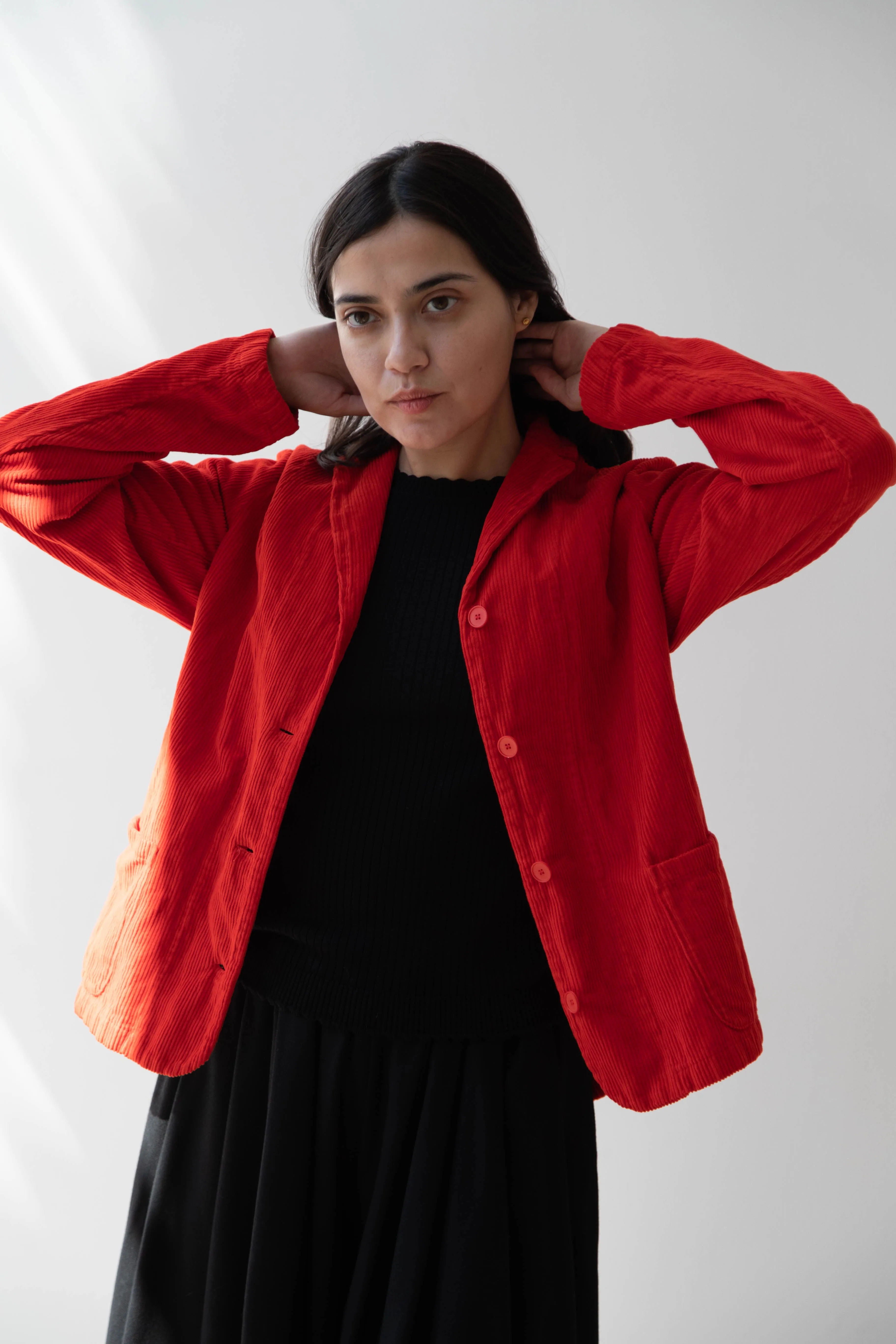 Manuelle Guibal | Mini Veste Blic in Volcanic