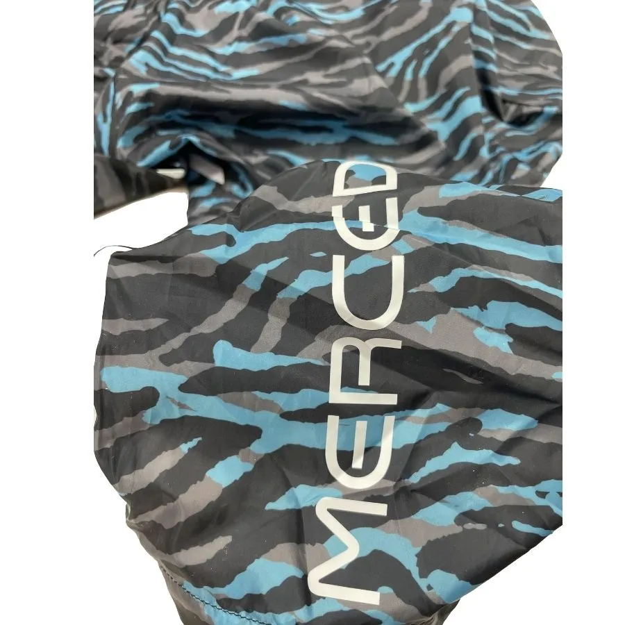 Mercedes Benz-EQ Formula E S8 Graphic Lightweight Technical Rain Jacket - Unisex - Camo