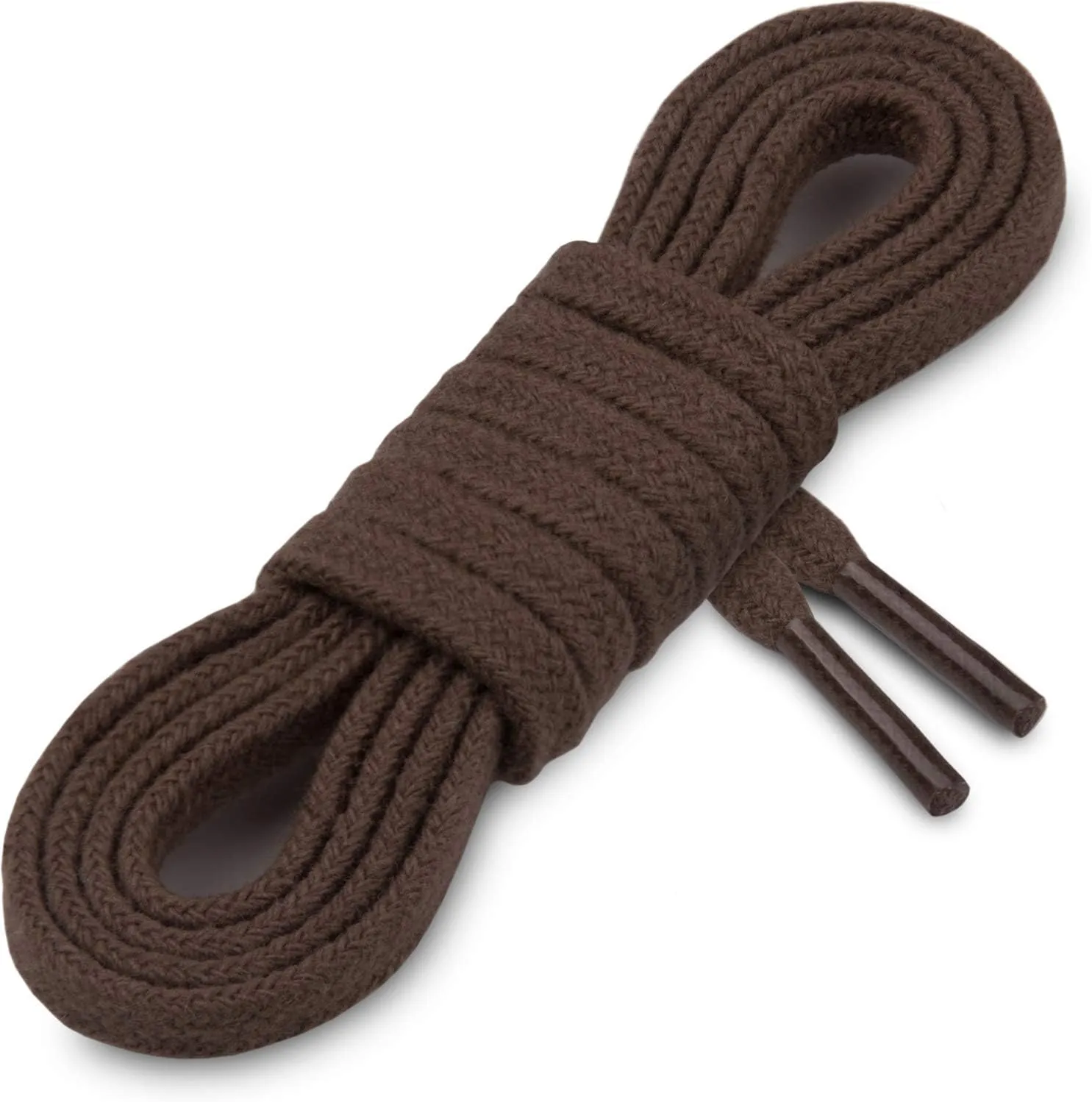 Miscly Flat Dress Shoe laces for Chukka Desert Boot, Dress Shoes and Dress Boots [1 Pair] 3/16 Thin, 100% Cotton