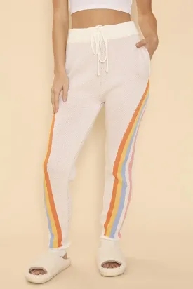 Miss Sparkling Retro stripe joggers
