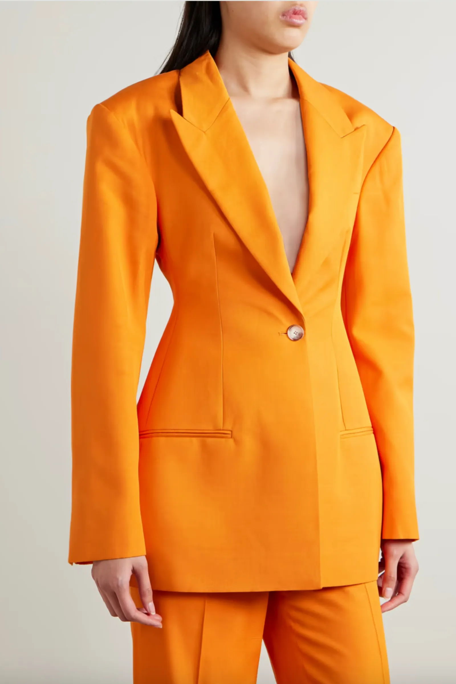   NET SUSTAIN LENZING™ ECOVERO™-Dupioni Blazer