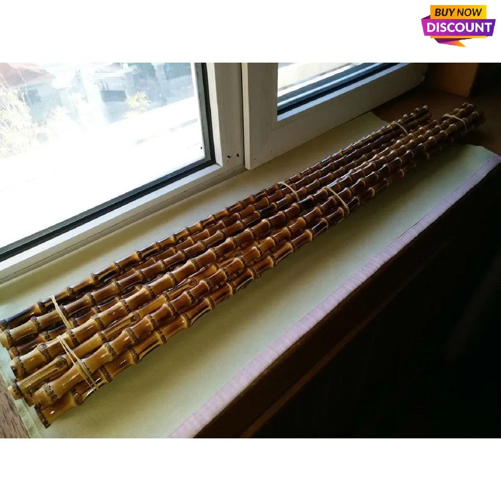 New & Rare Length Bamboo Root Sticks (95-110cm / 37.4"-43.3") - Unique Supply