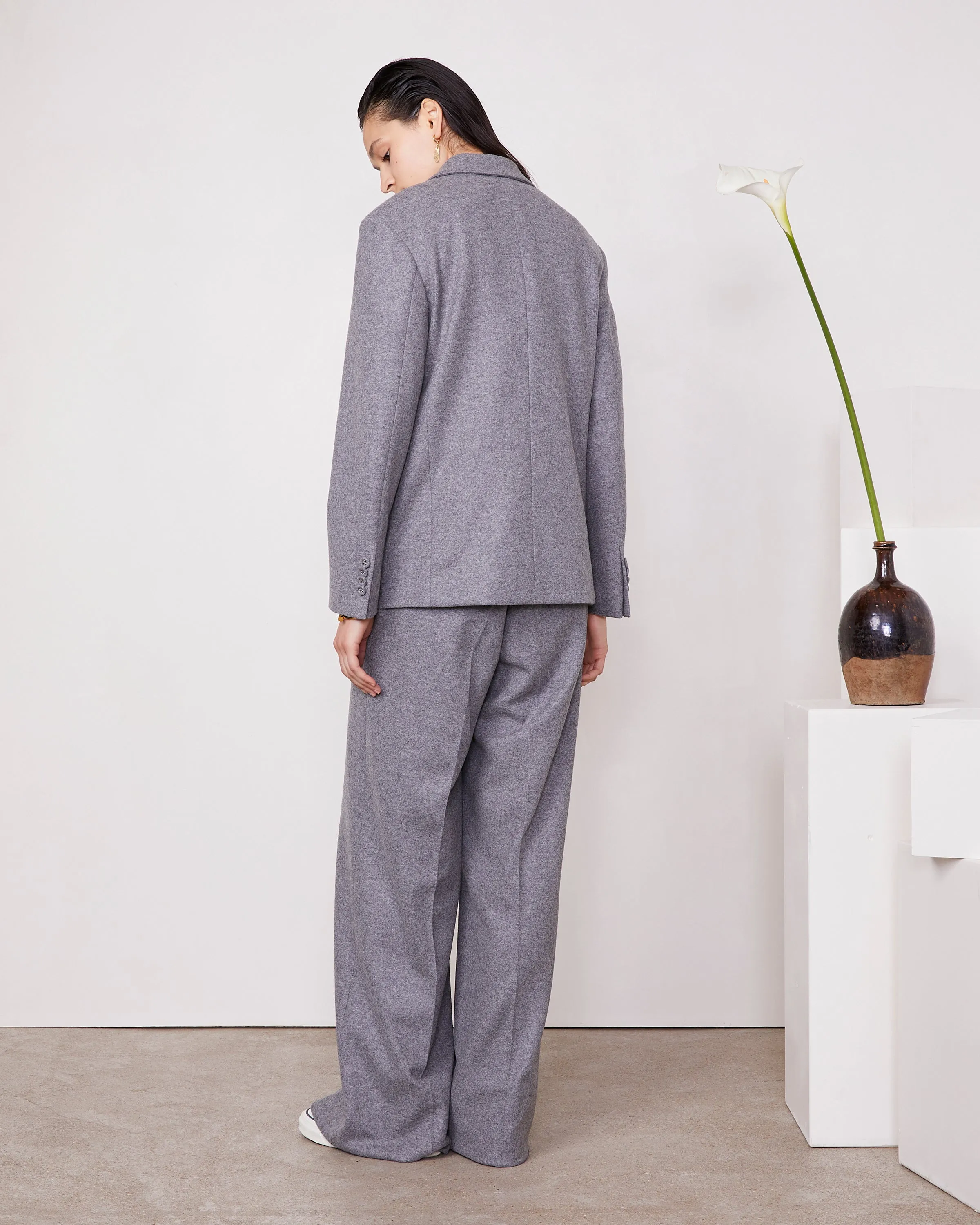 Officine Generale Migua Jacket Italian Jersey Wool